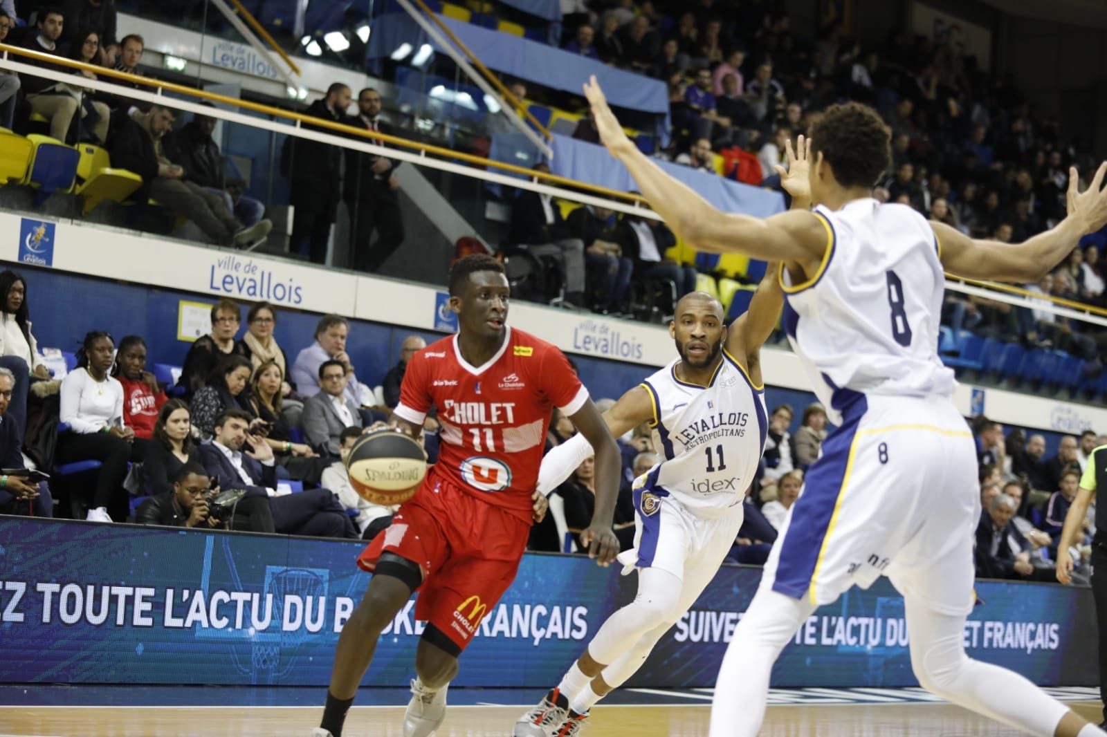 Levallois Metropolitans - Cholet Basket (09-04-19)