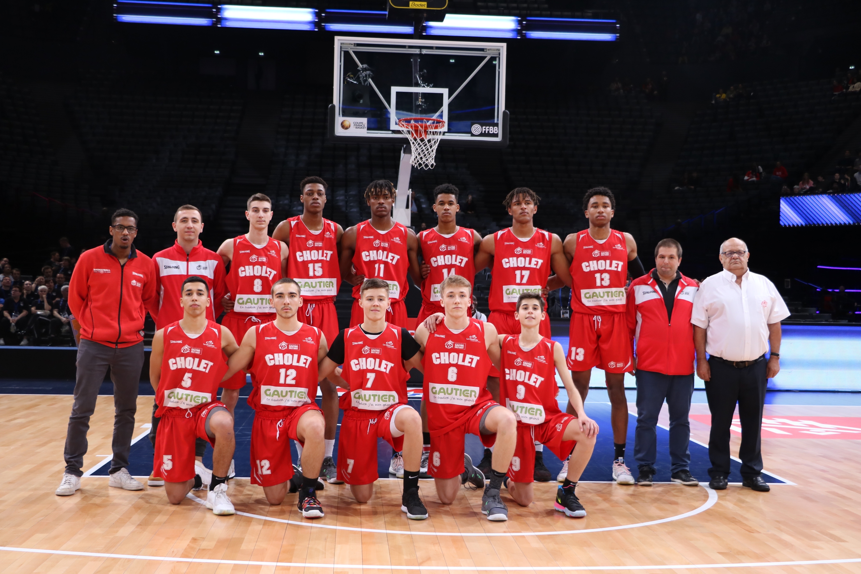 équipe de Cholet Basket