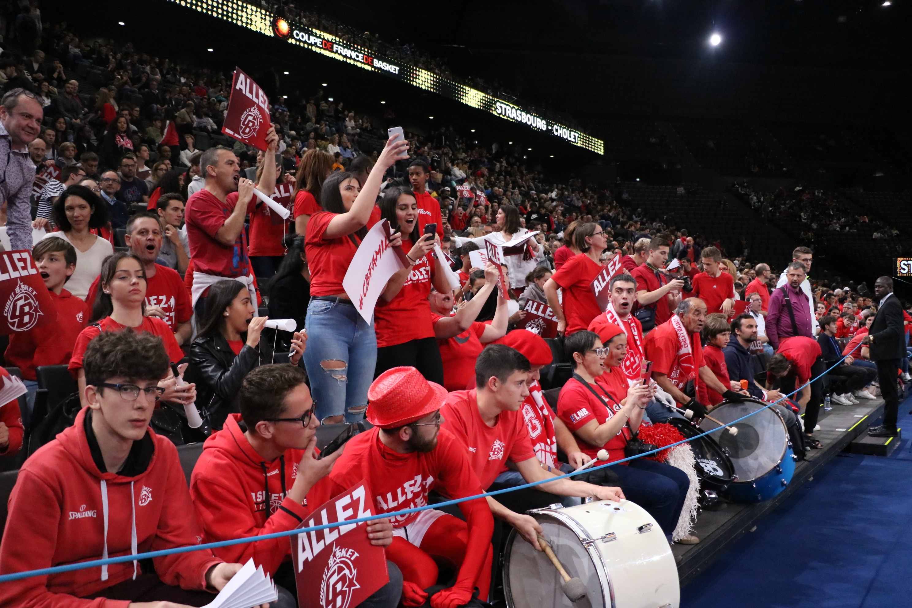 Supporters de Cholet Basket