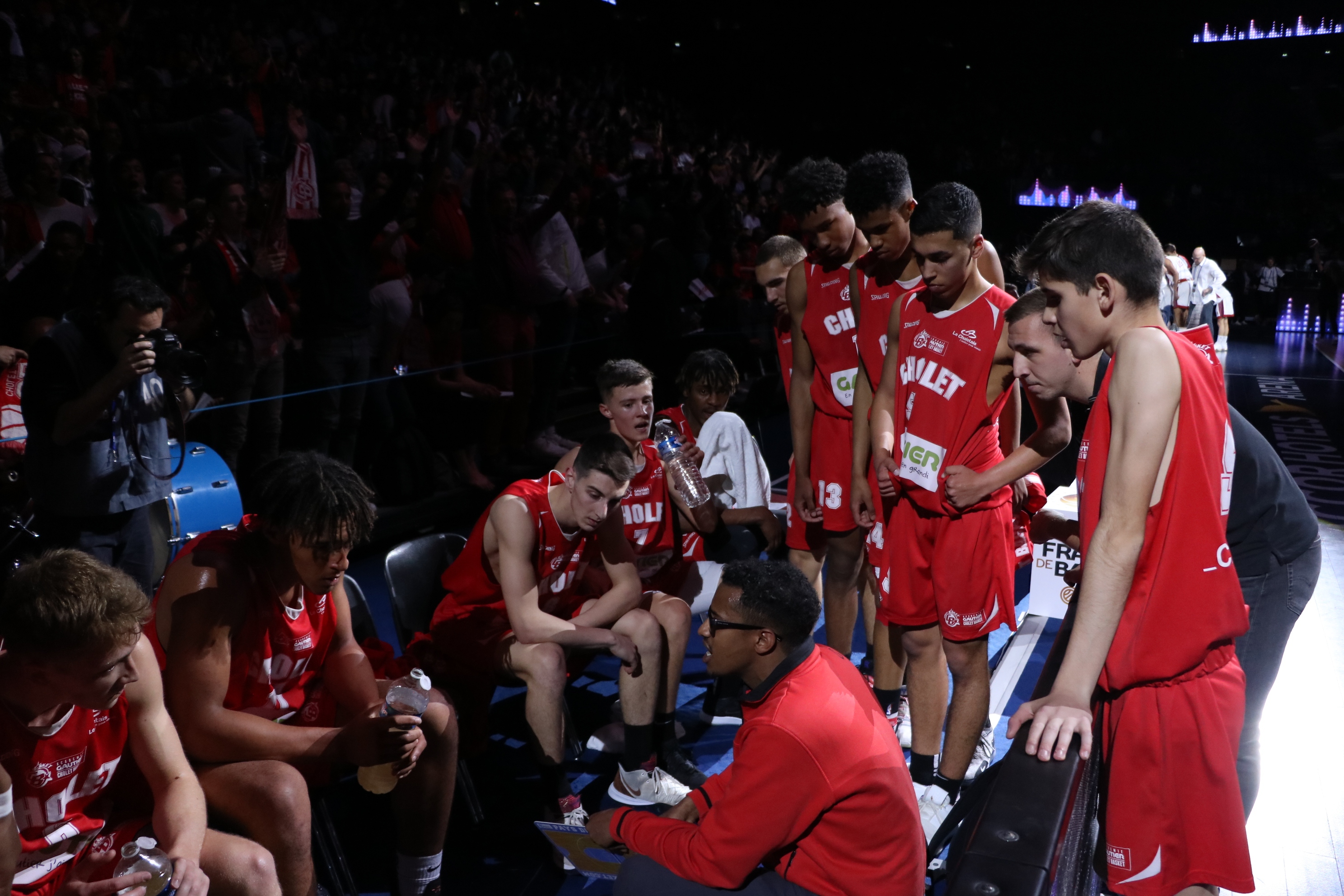 équipe de Cholet Basket