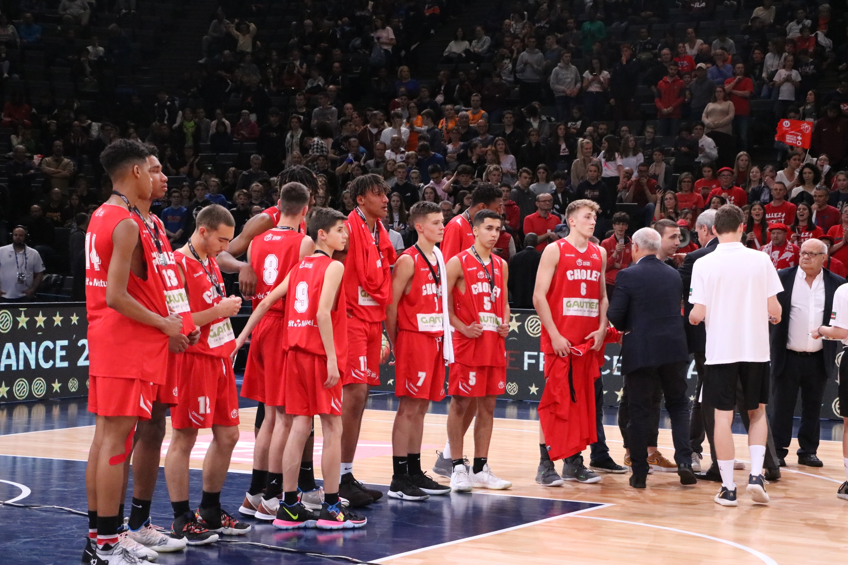 équipe de Cholet Basket