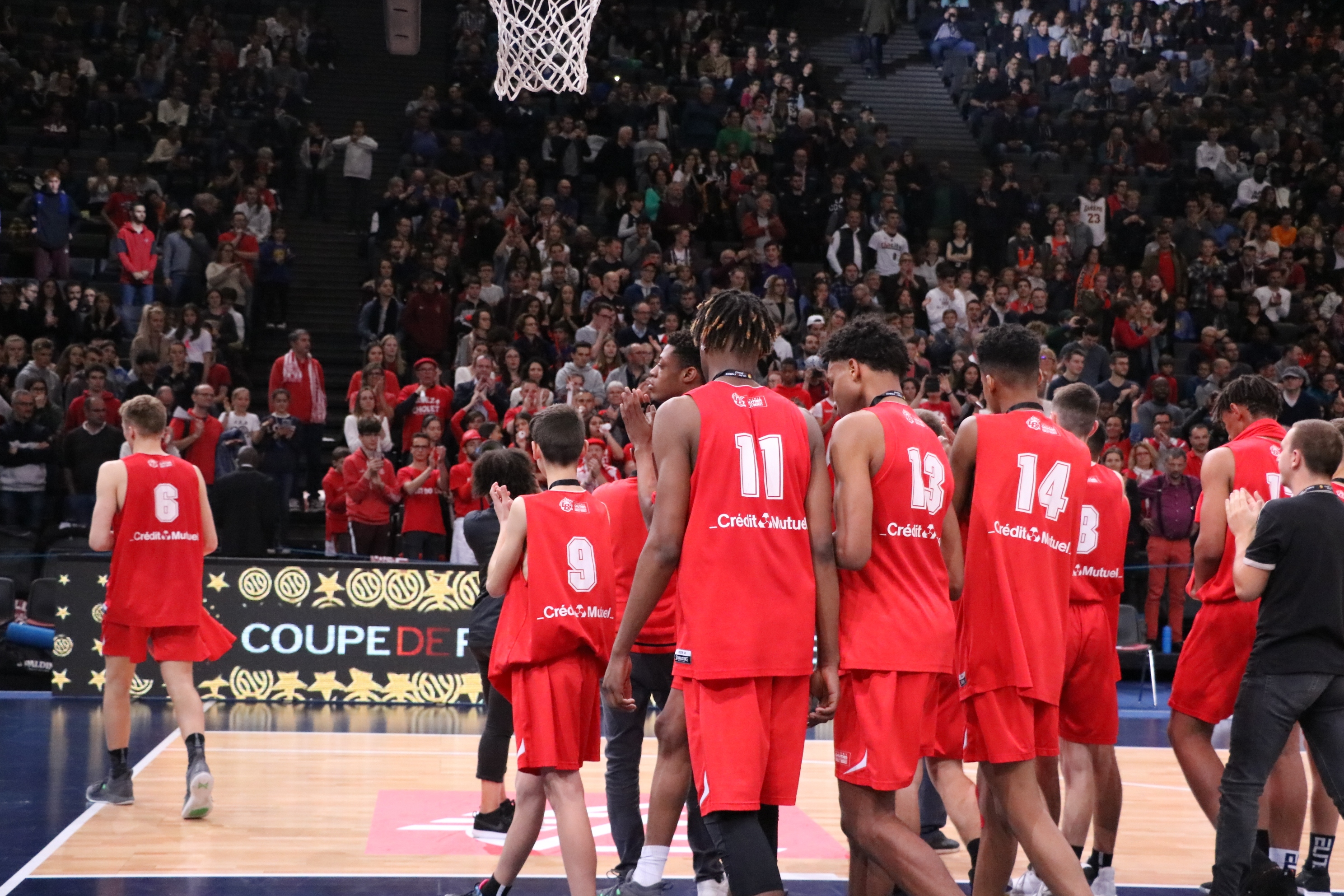 équipe de Cholet Basket