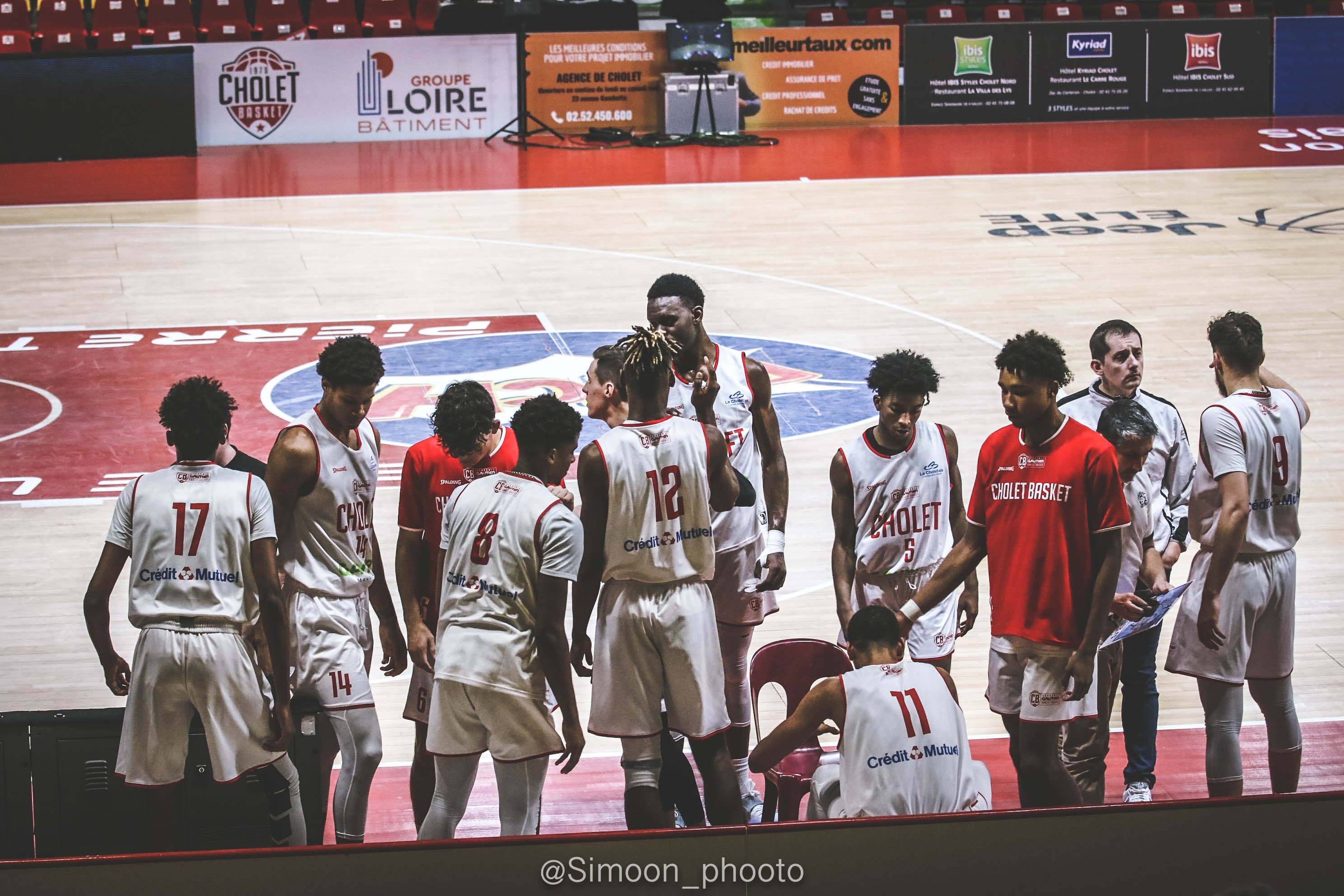 Equipe CHOLET BASKET vs Asvel