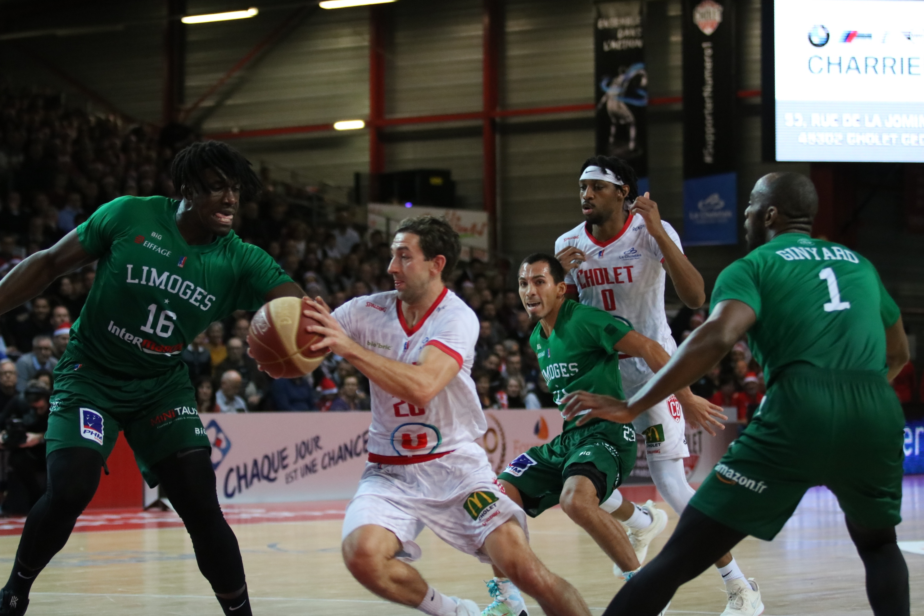 Michael Stockton vs Limoges