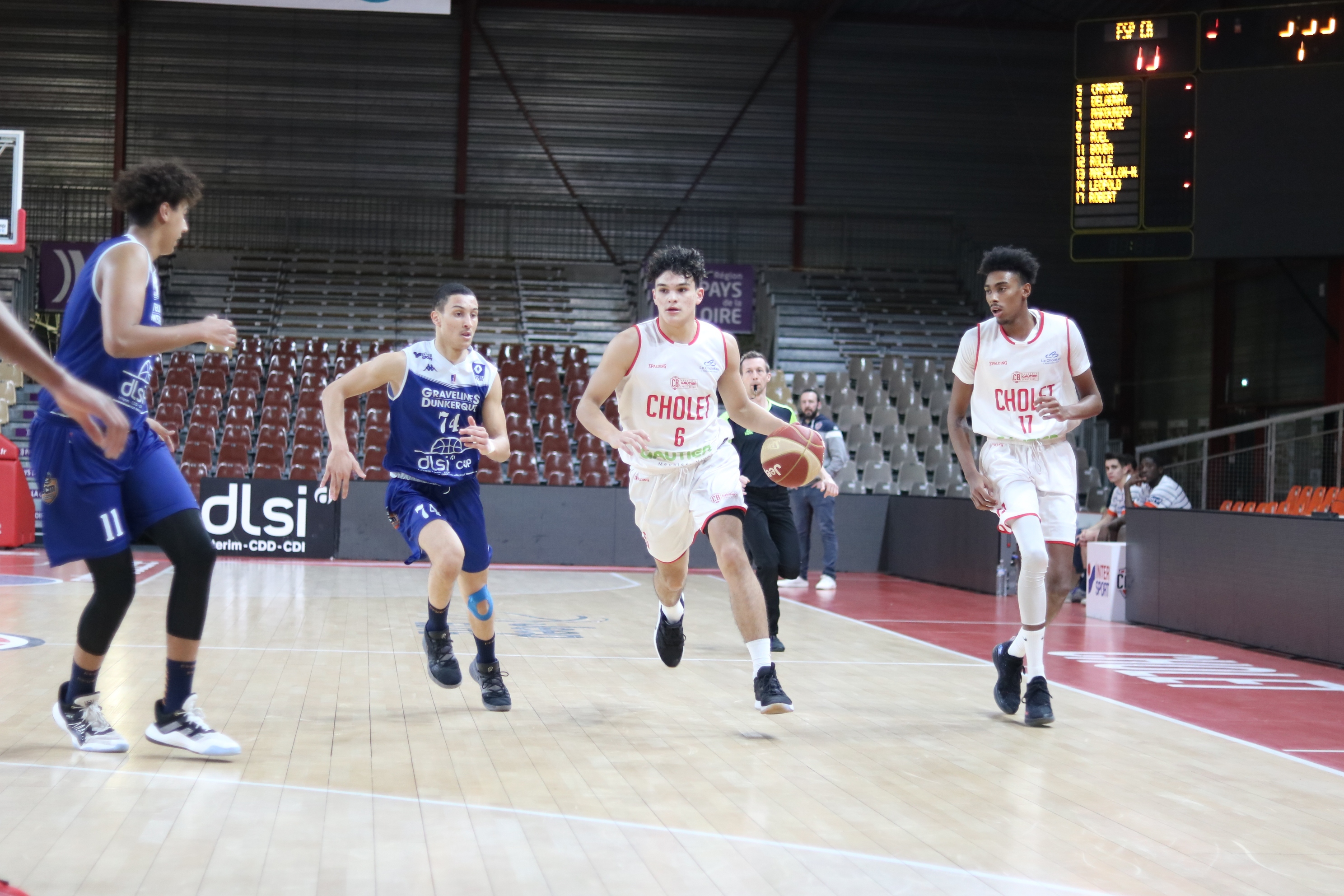 Léopold Delaunay vs U21 Gravelines