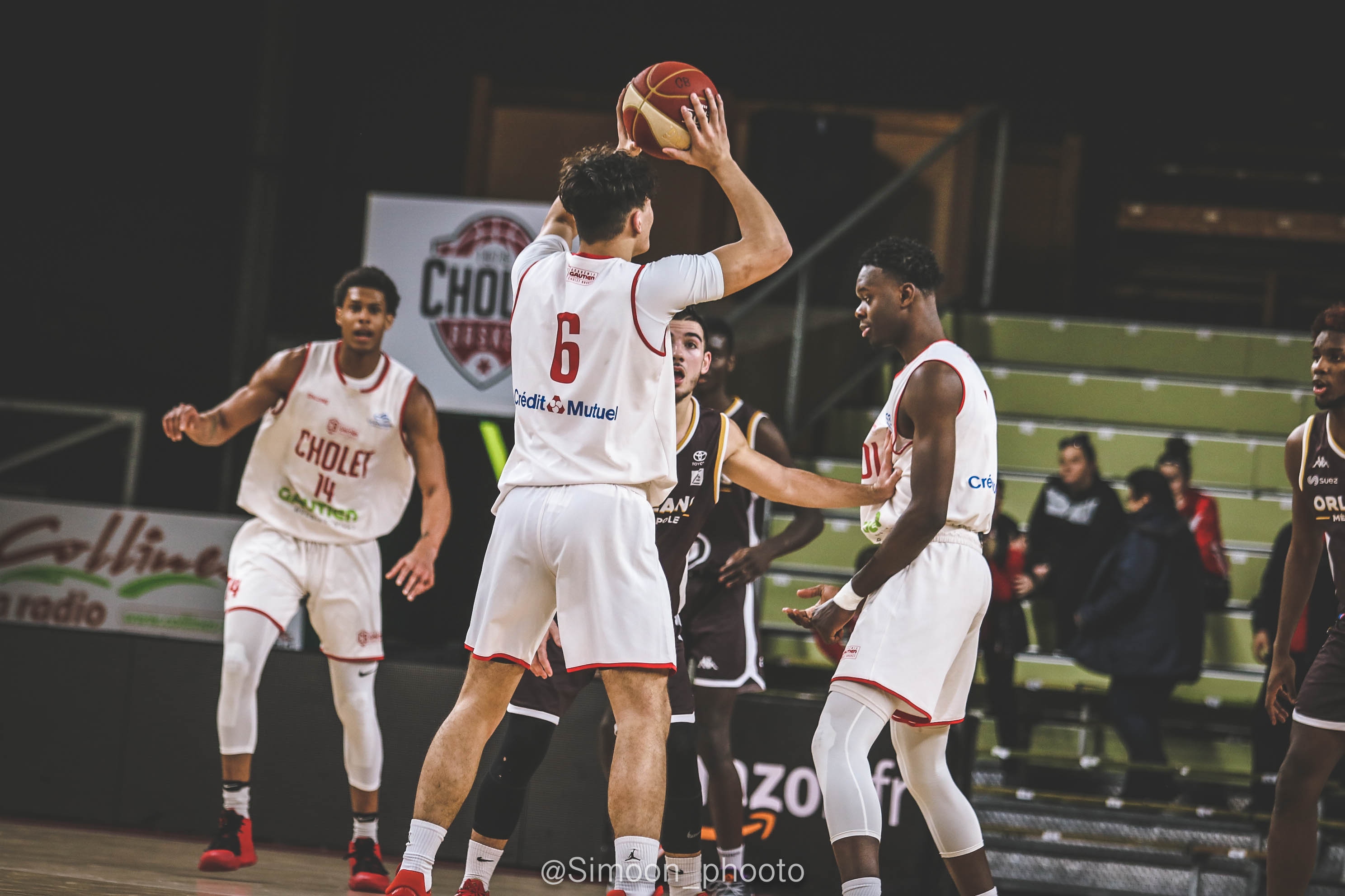 Yoan MAKOUNDOU, ARTHUR BOUBA, Léopold DELAUNAY vs Orléans 08-02-20