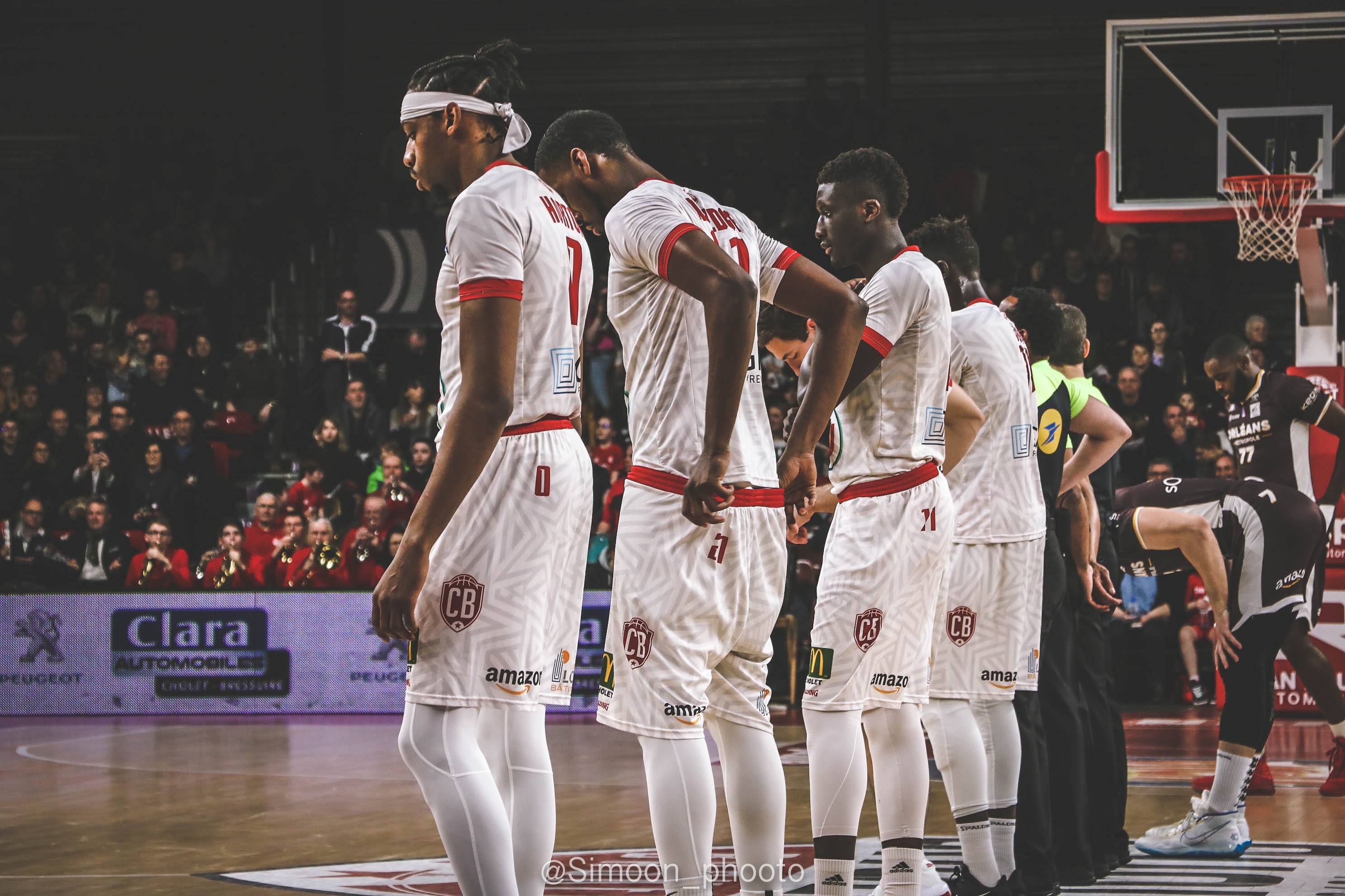 Le cinq majeurs de CHOLET BASKET vs ORLÉANS 08-02-20