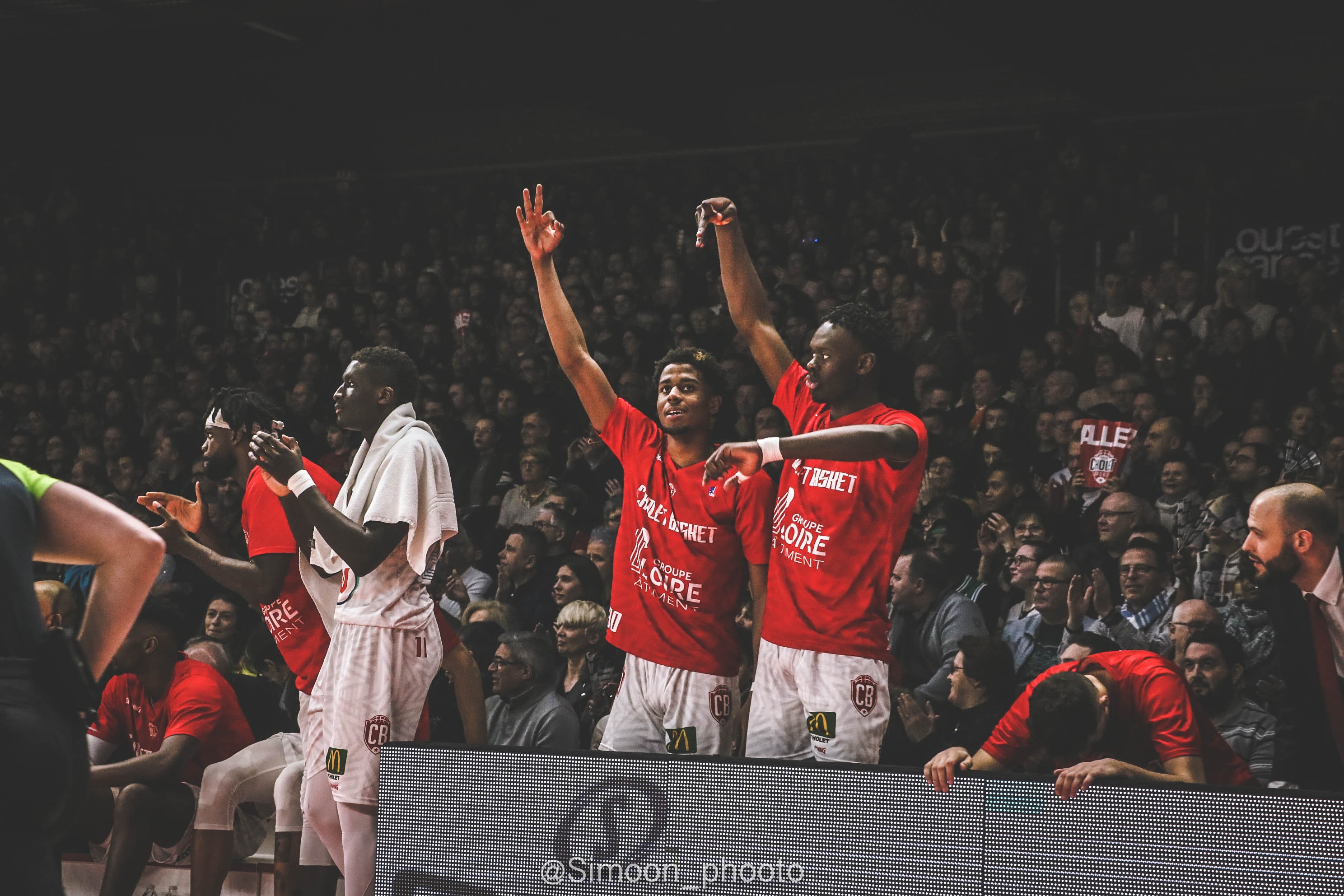 Nianta Diarra, Abdoulaye N'DOYE, Karlton DIMANCHE, Yoan MAKOUNDOU vs ORLÉANS 08-02-20