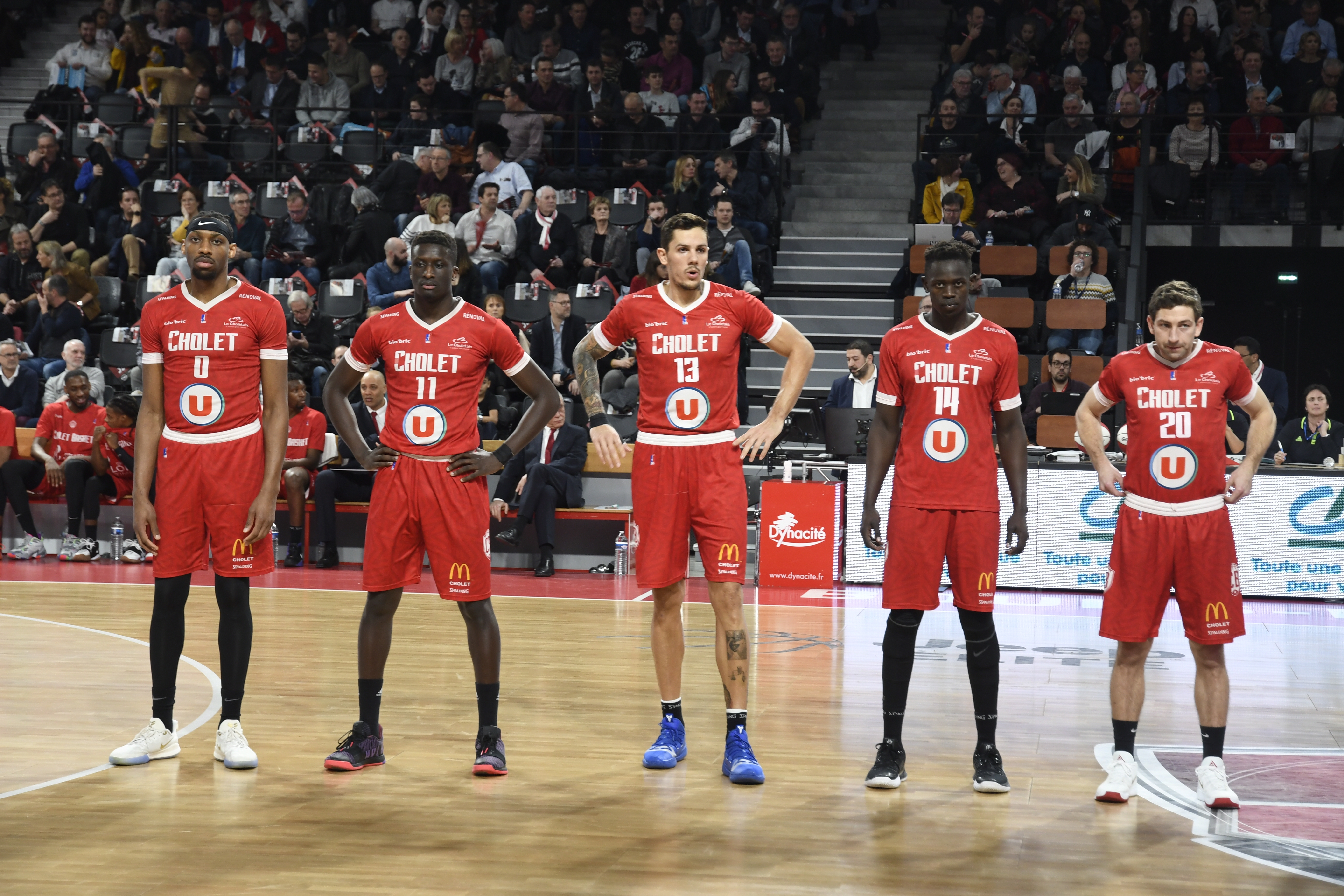 Cholet vs Bourg-en-Bresse 11-02-20