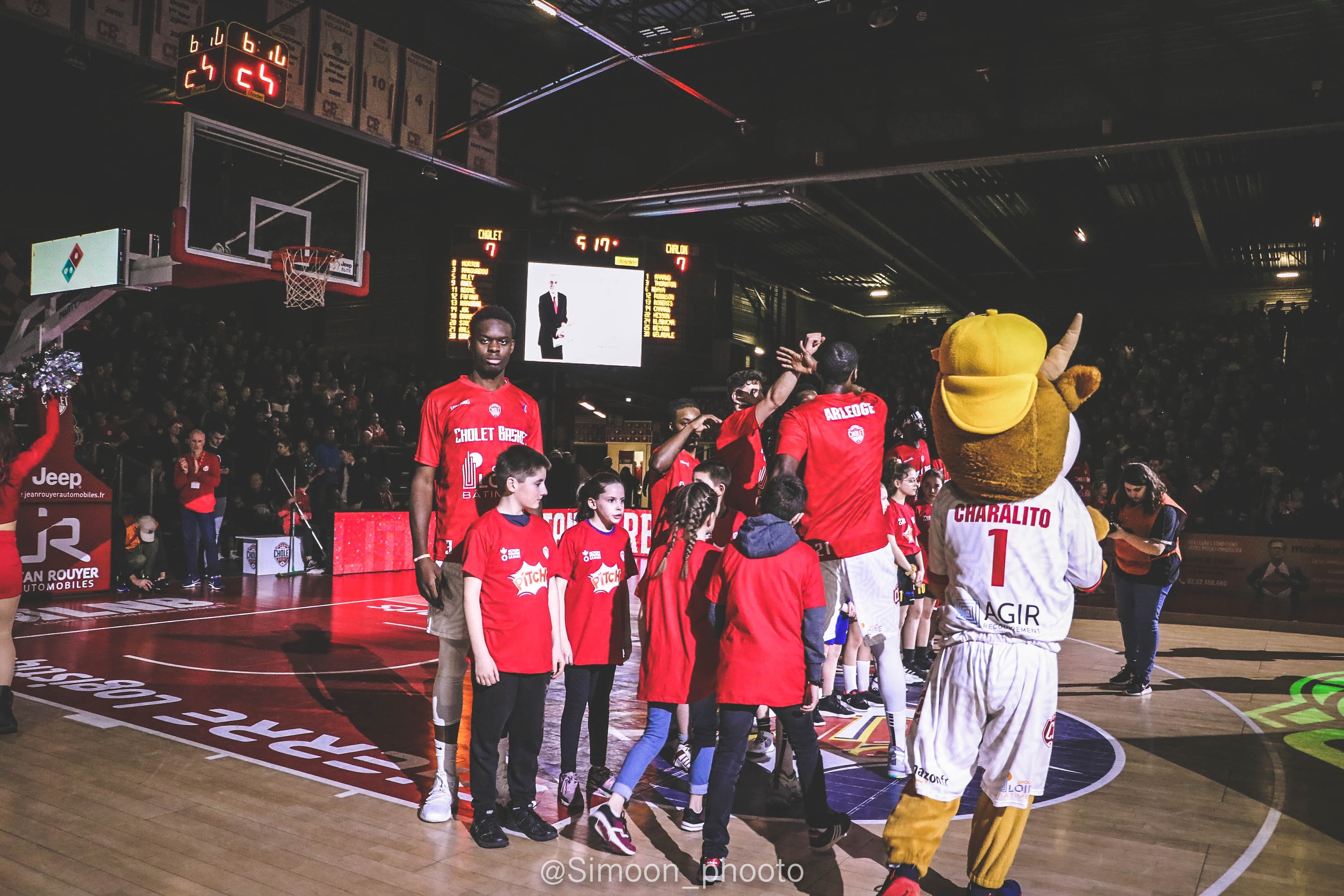 Équipe Cholet Basket vs Chalon 19-20