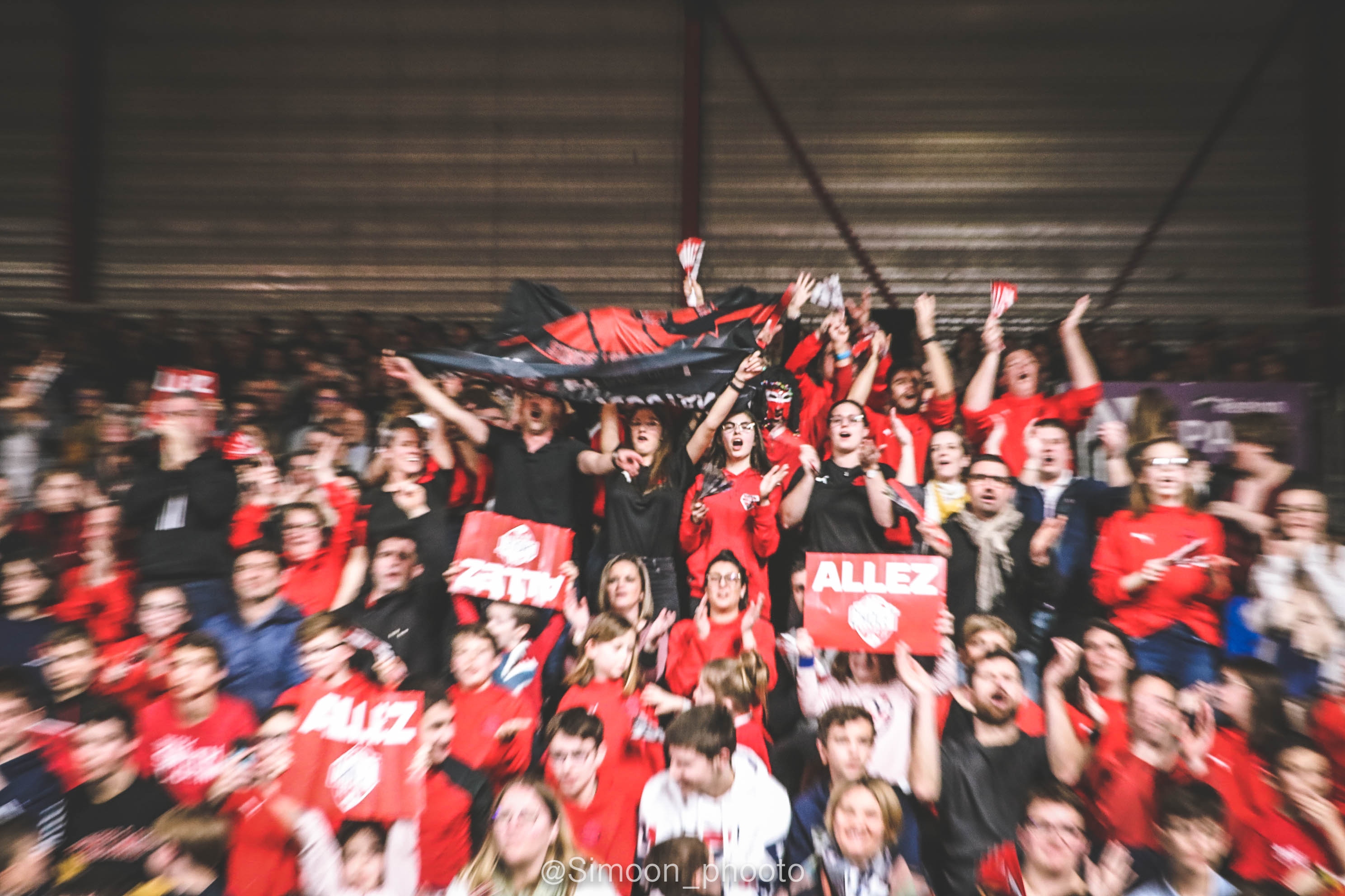 Les supporters de Cholet Basket vs Chalon 19-20