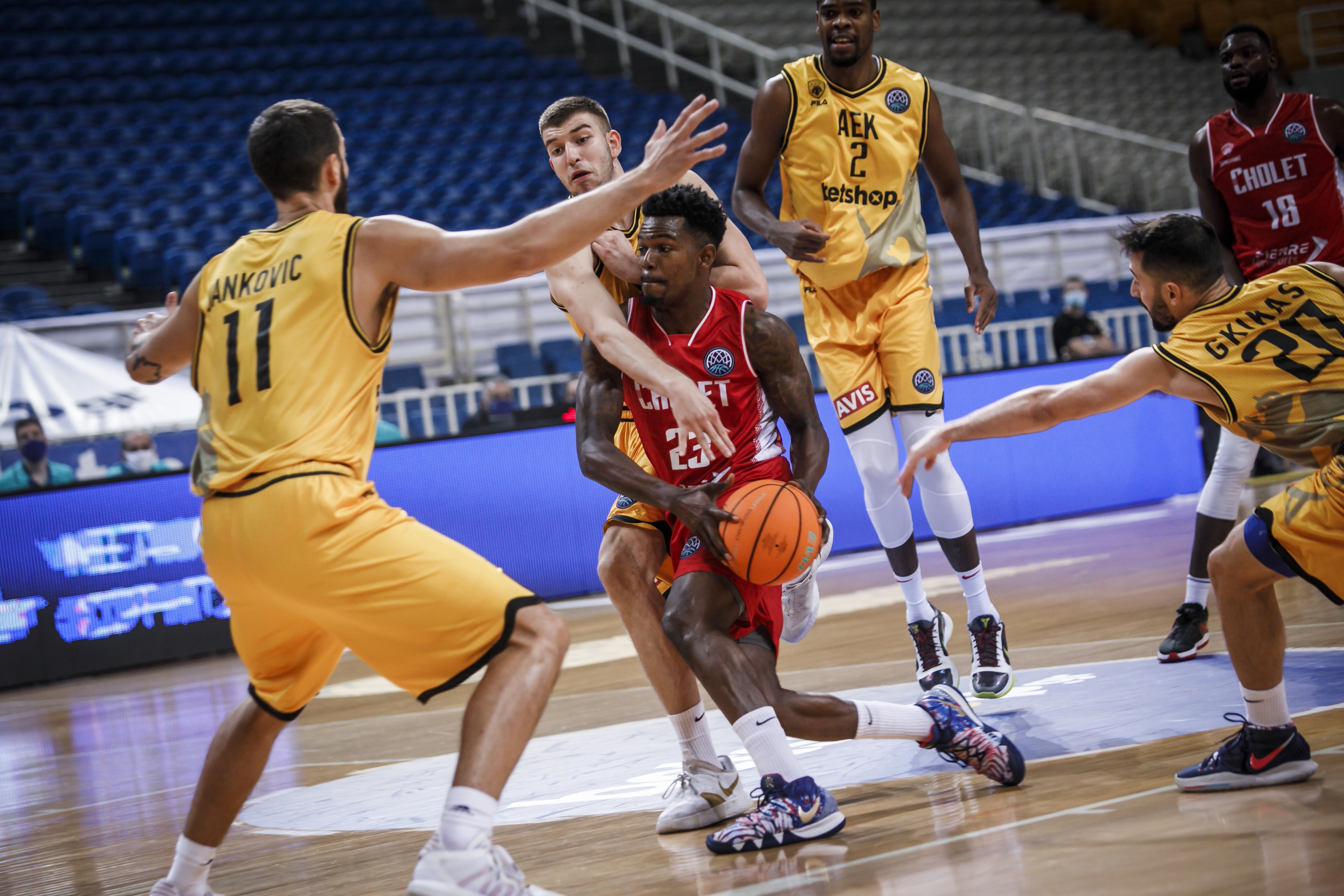 AEK ATHÈNES VS CHOLET BASKET (17-11-20)