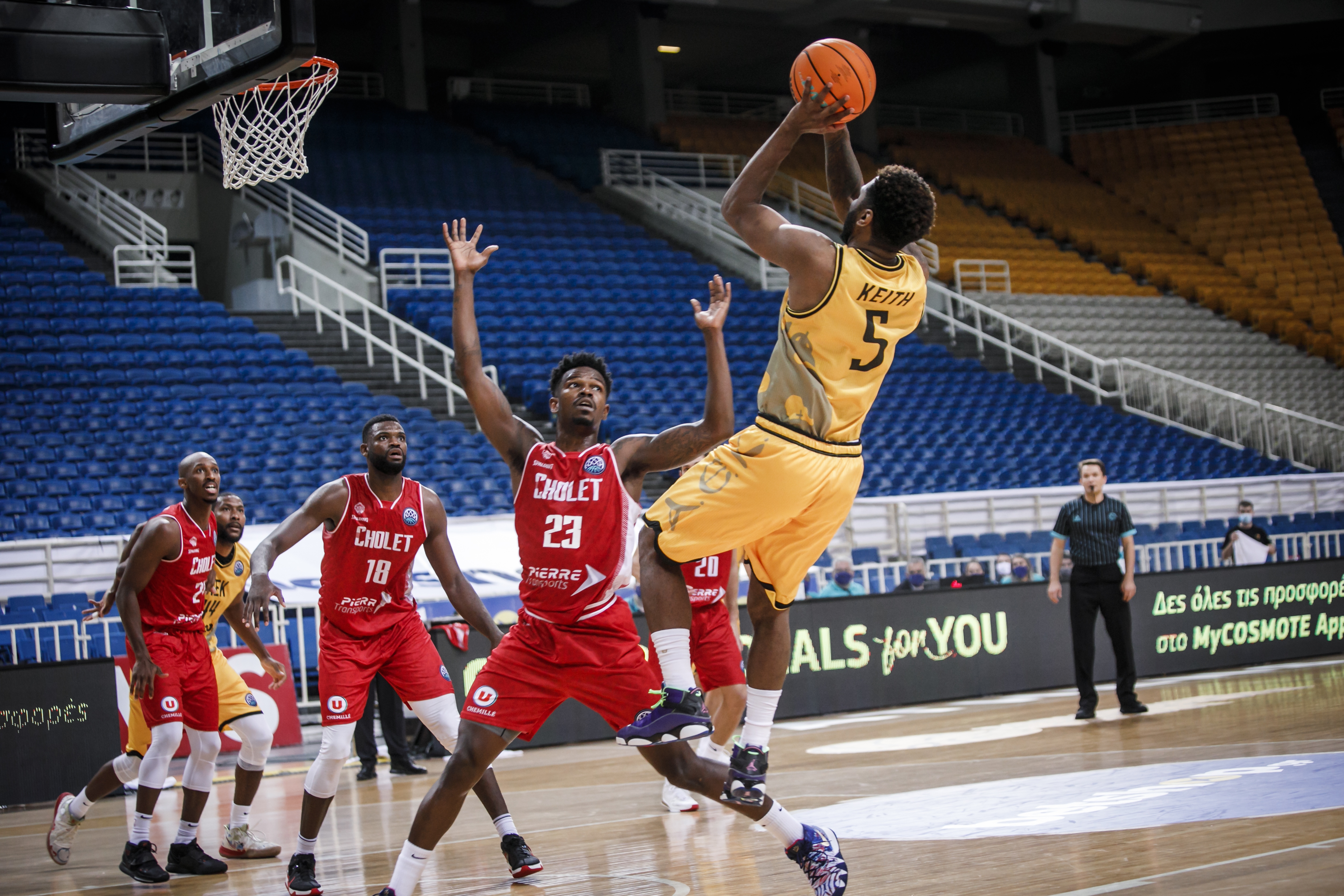 AEK ATHÈNES VS CHOLET BASKET (17-11-20)