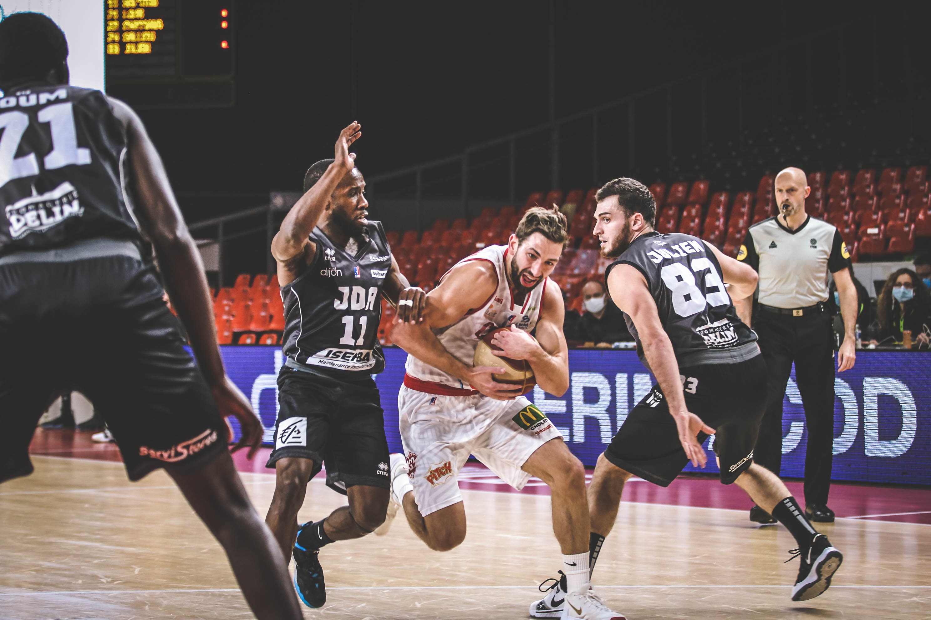 Cholet basket vs JDA Dijon (12-12-20)