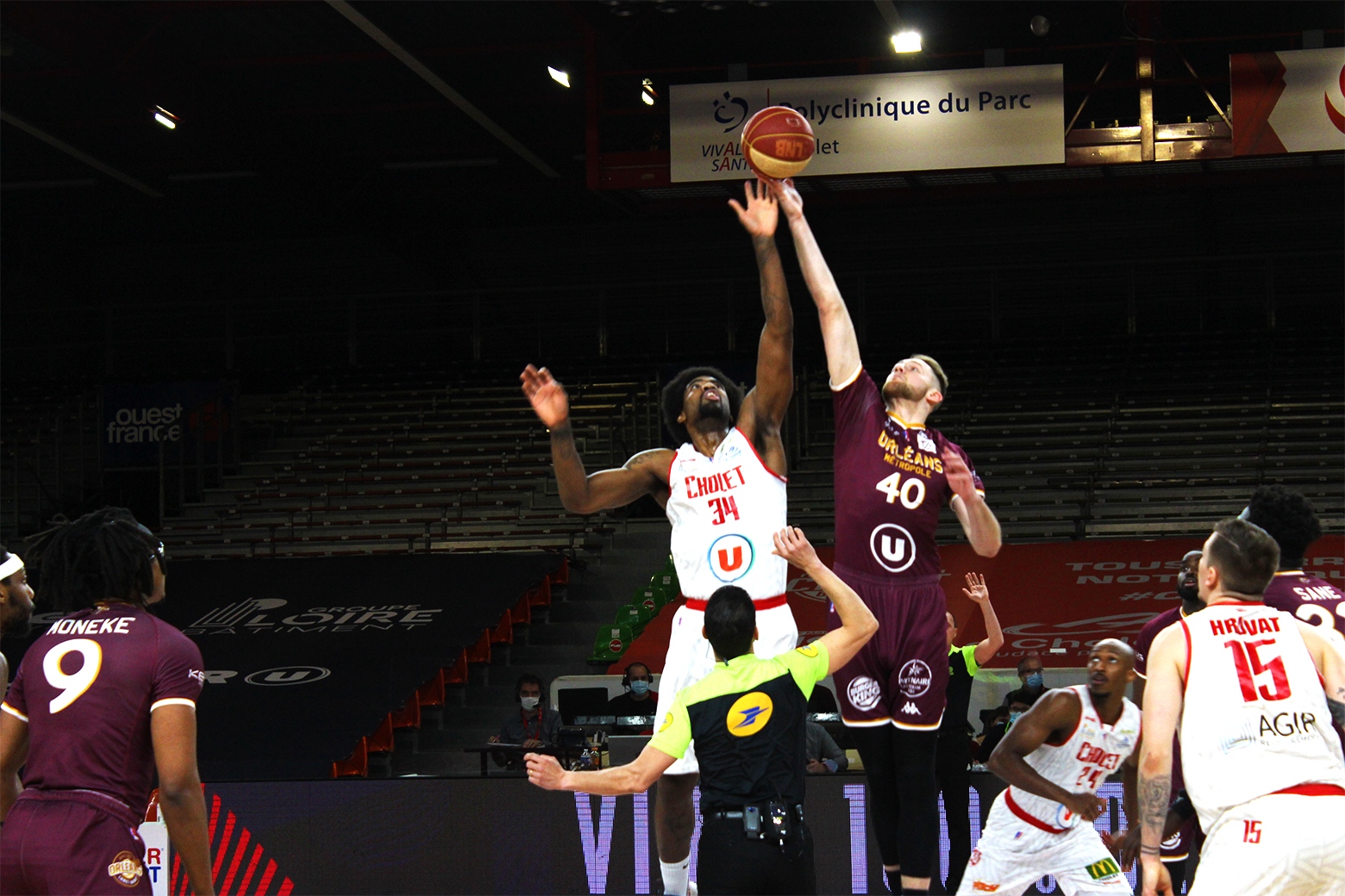 CHOLET BASKET VS ORLEANS (27-03-21)