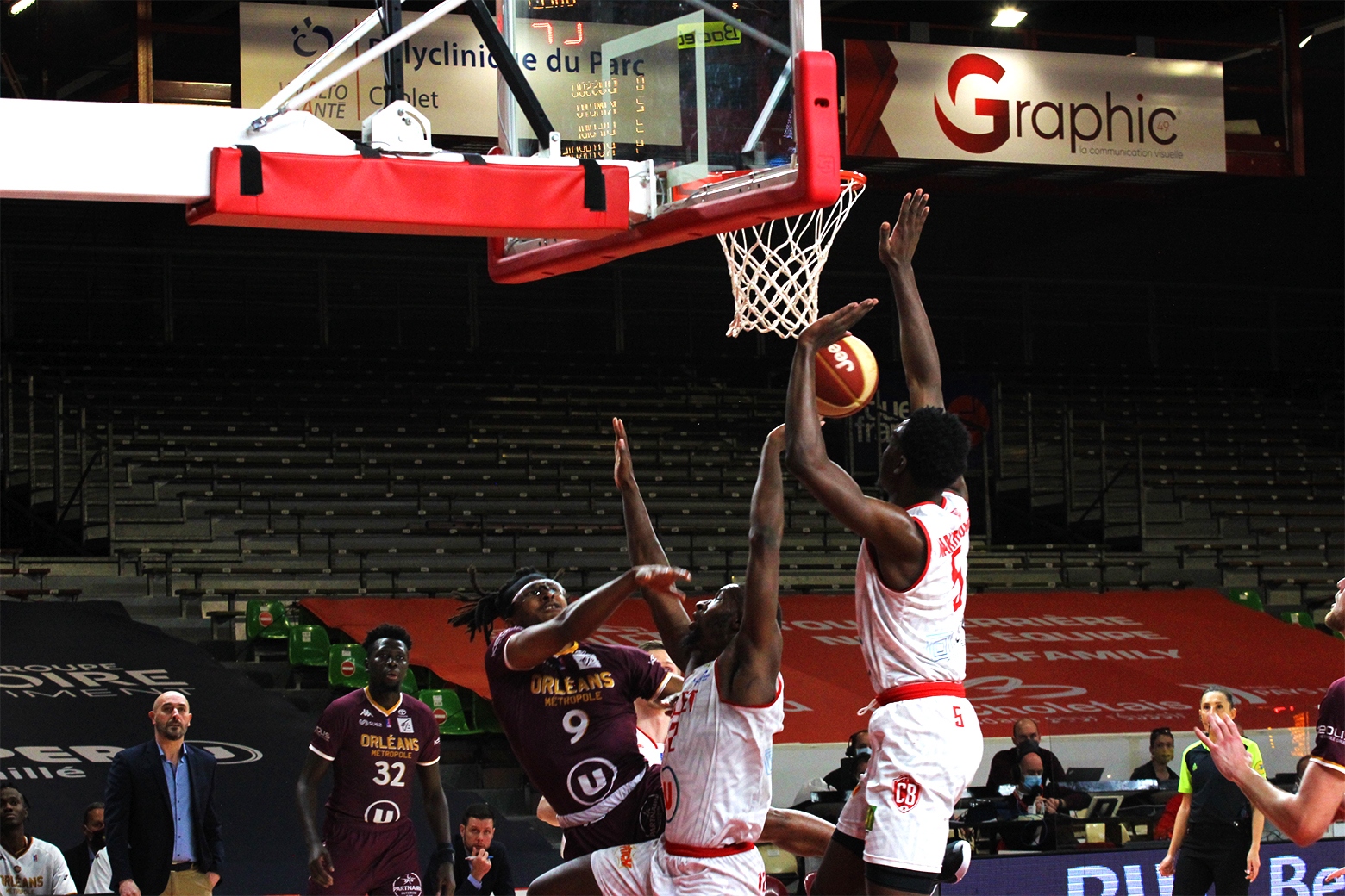 CHOLET BASKET VS ORLEANS (27-03-21)