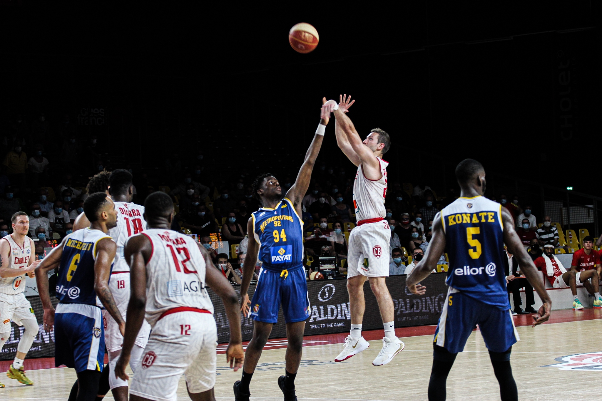 Michael STOCKTON VS BOULOGNE-LEVALLOIS METROPOLITAINS