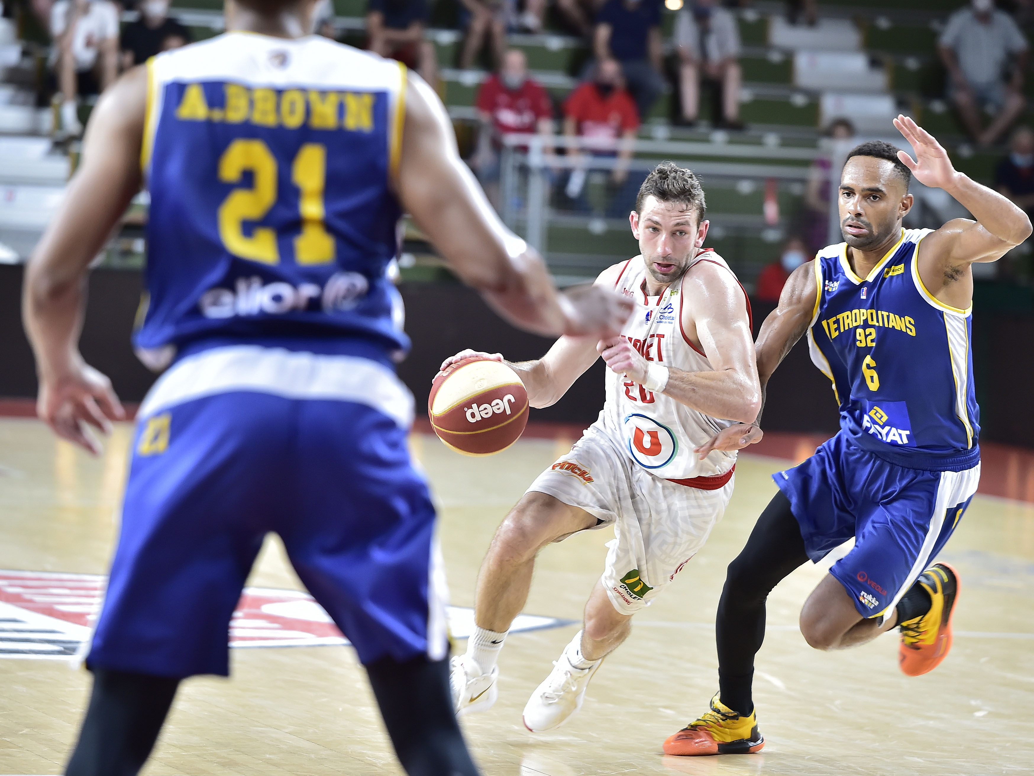 Michael STOCKTON VS BOULOGNE-LEVALLOIS METROPOLITAINS