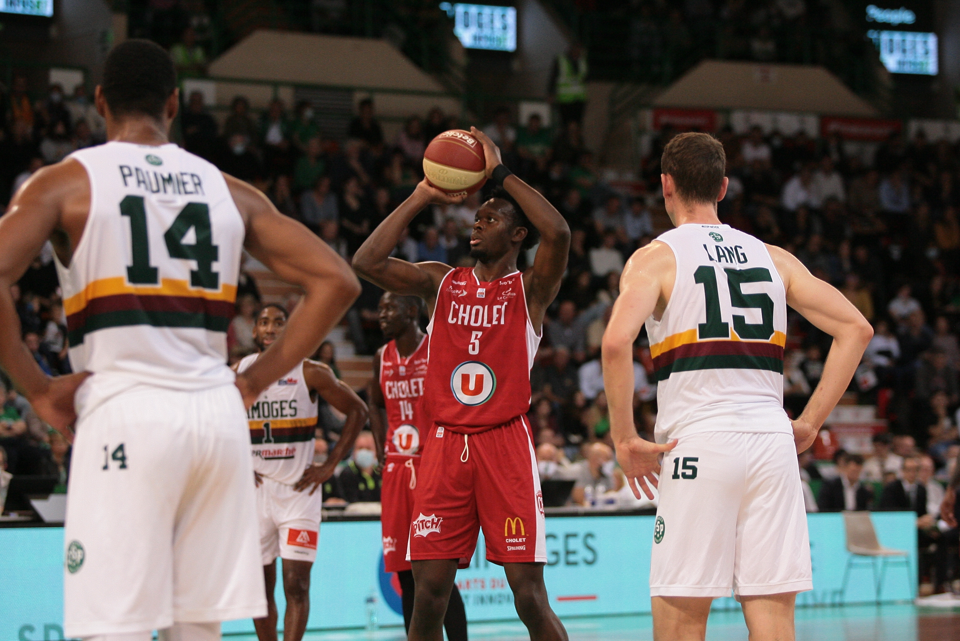 Yoan Makoundou vs Limoges (23/10/2021)