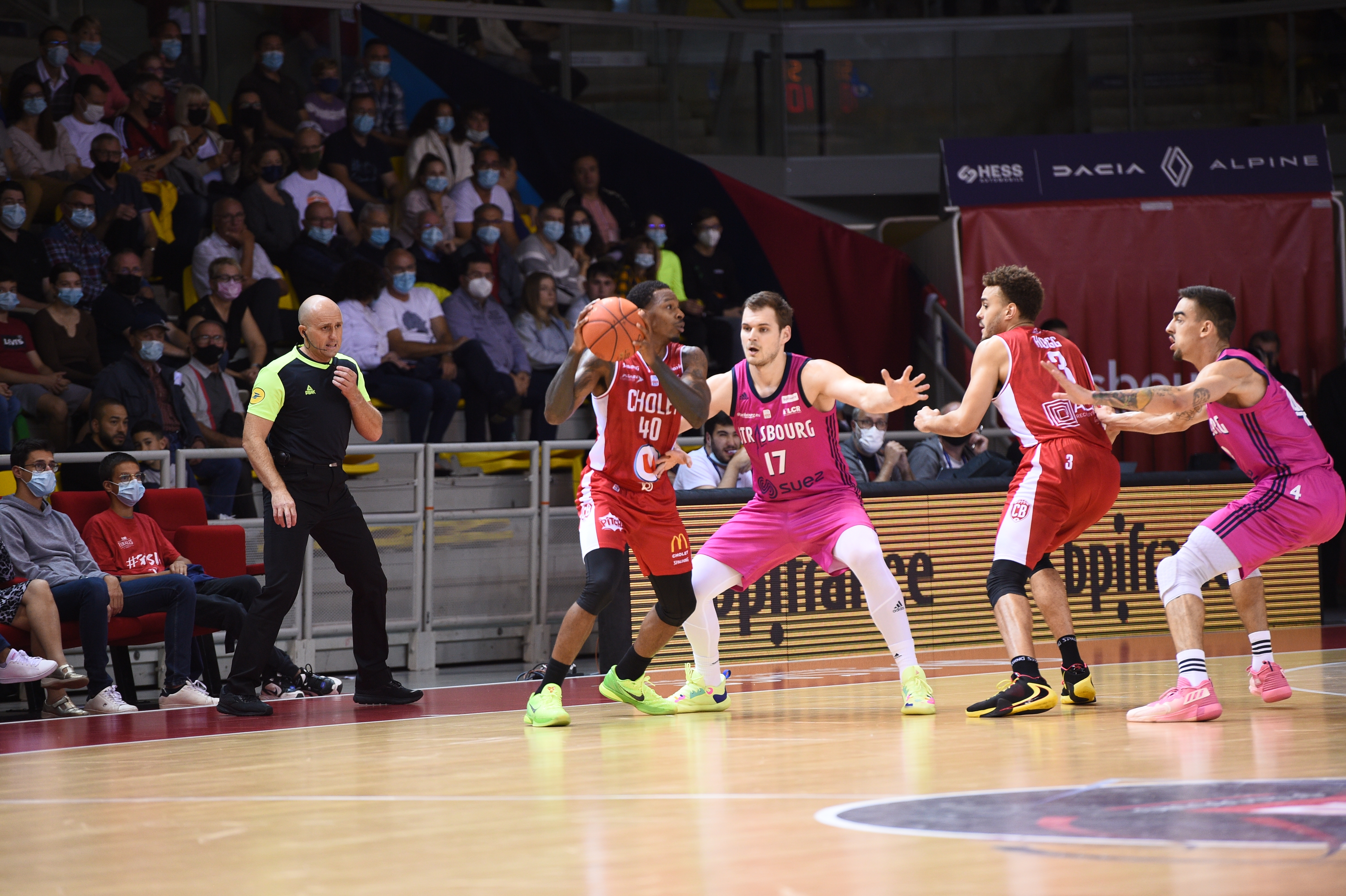 Darrin GOVENS vs Strasbourg 21-22