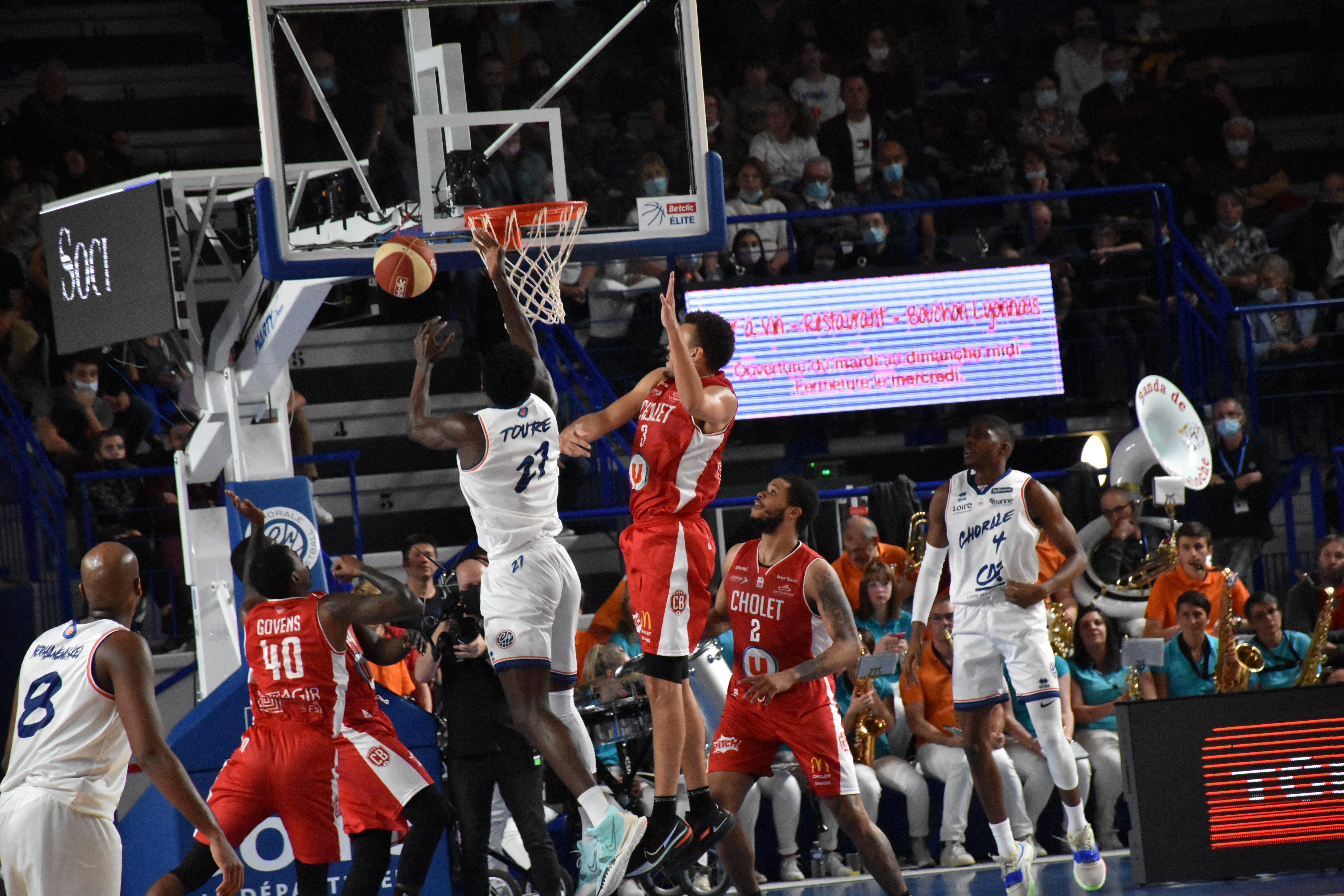 Cholet Basket vs Roanne (29/10/2021)