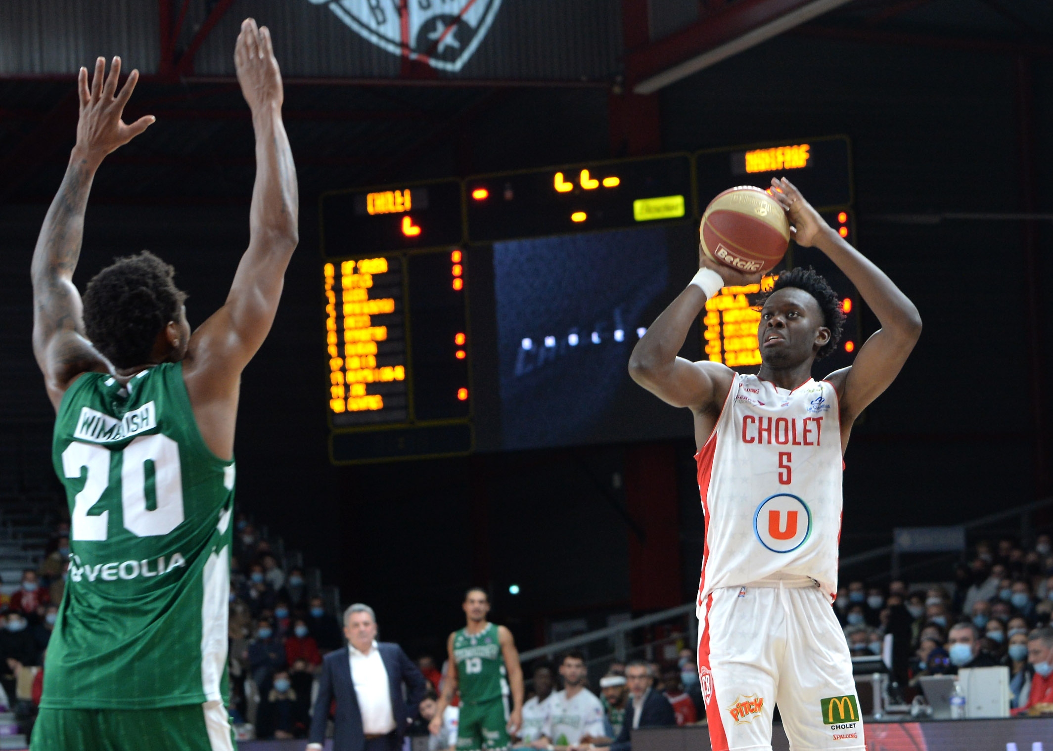 Yoan Makoundou vs Nanterre (20/11/2021)