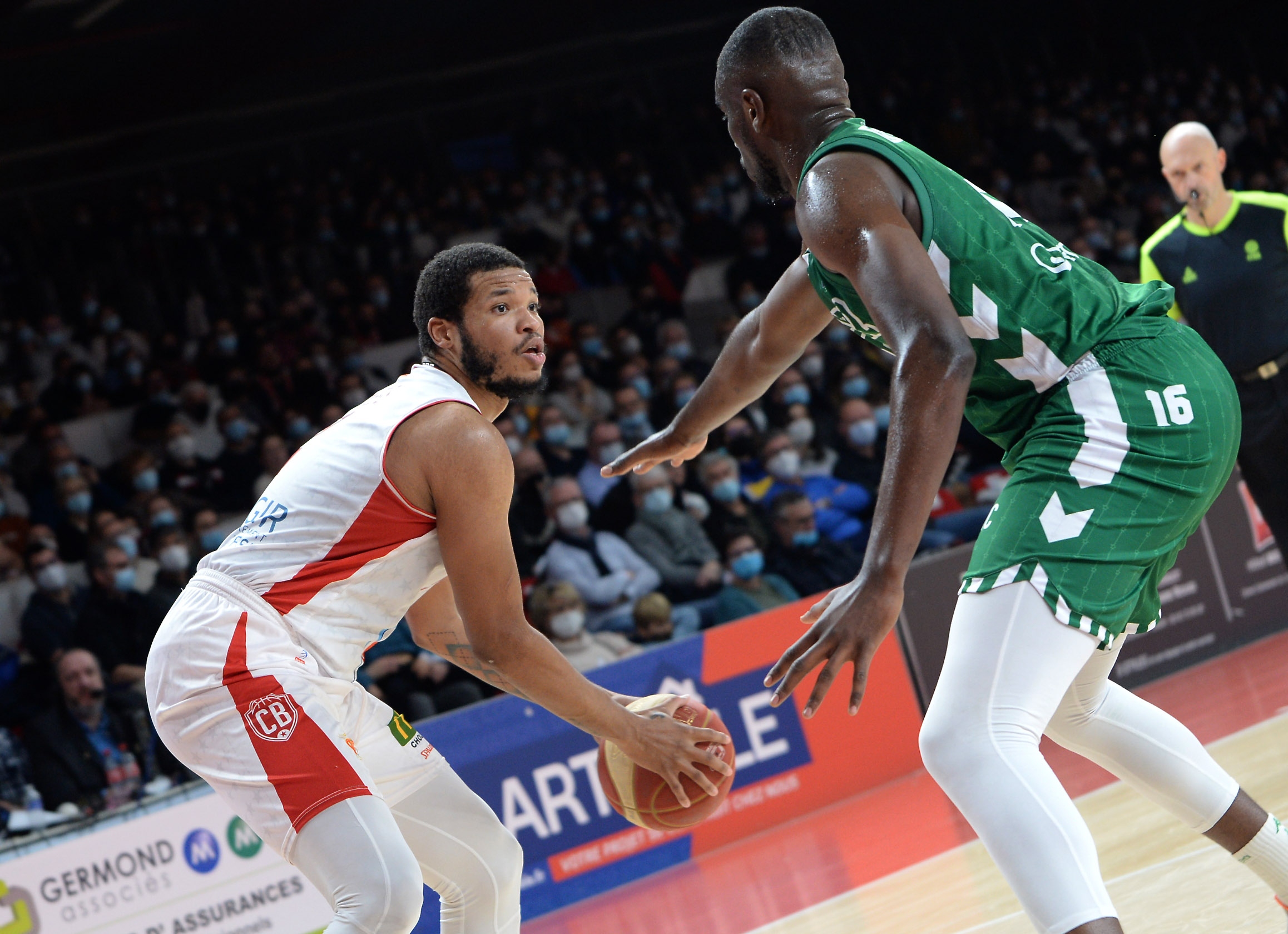 Kennedy Meeks vs Nanterre (20/11/2021)