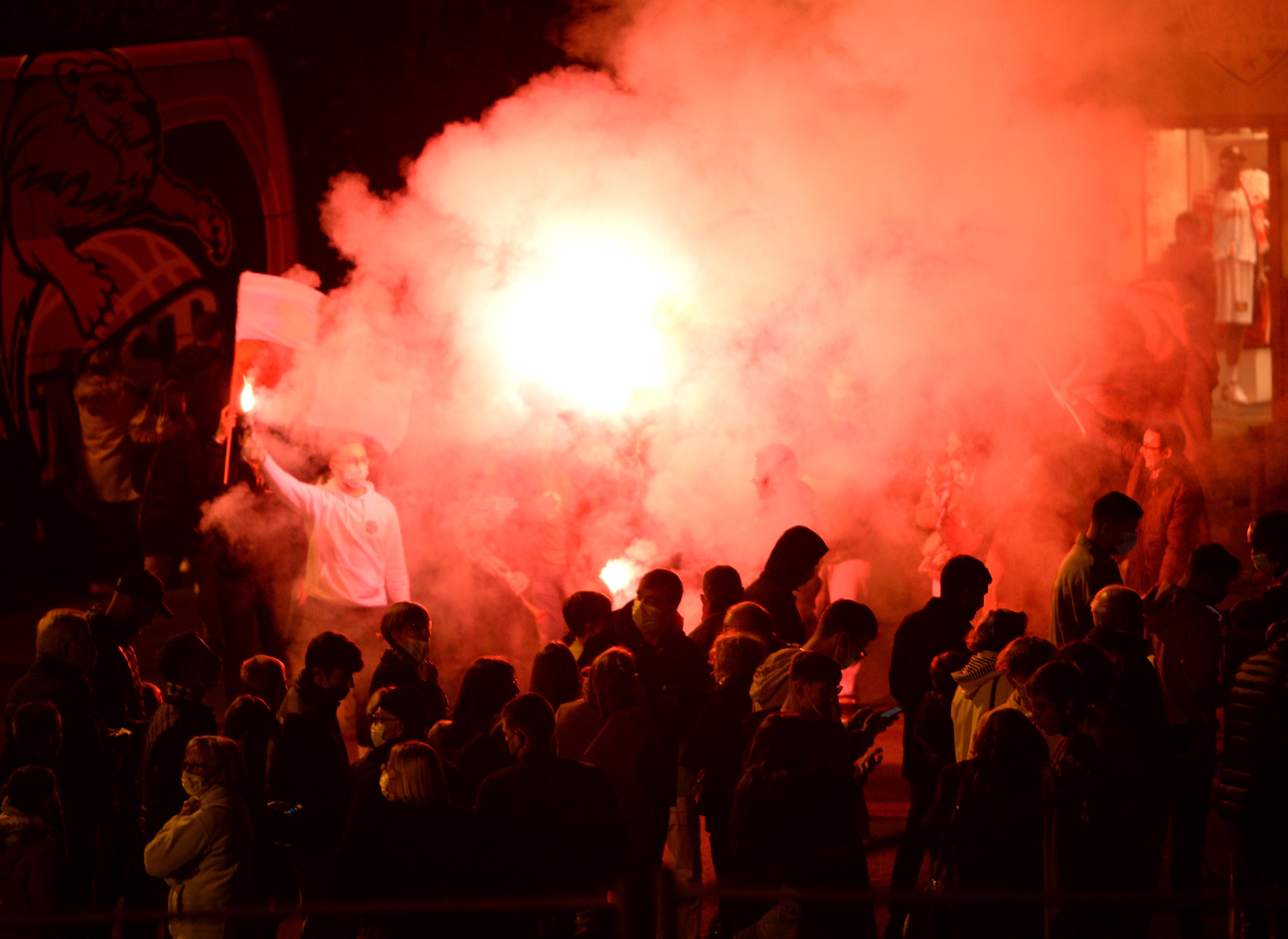 supporters vs Le mans (06-11-21)