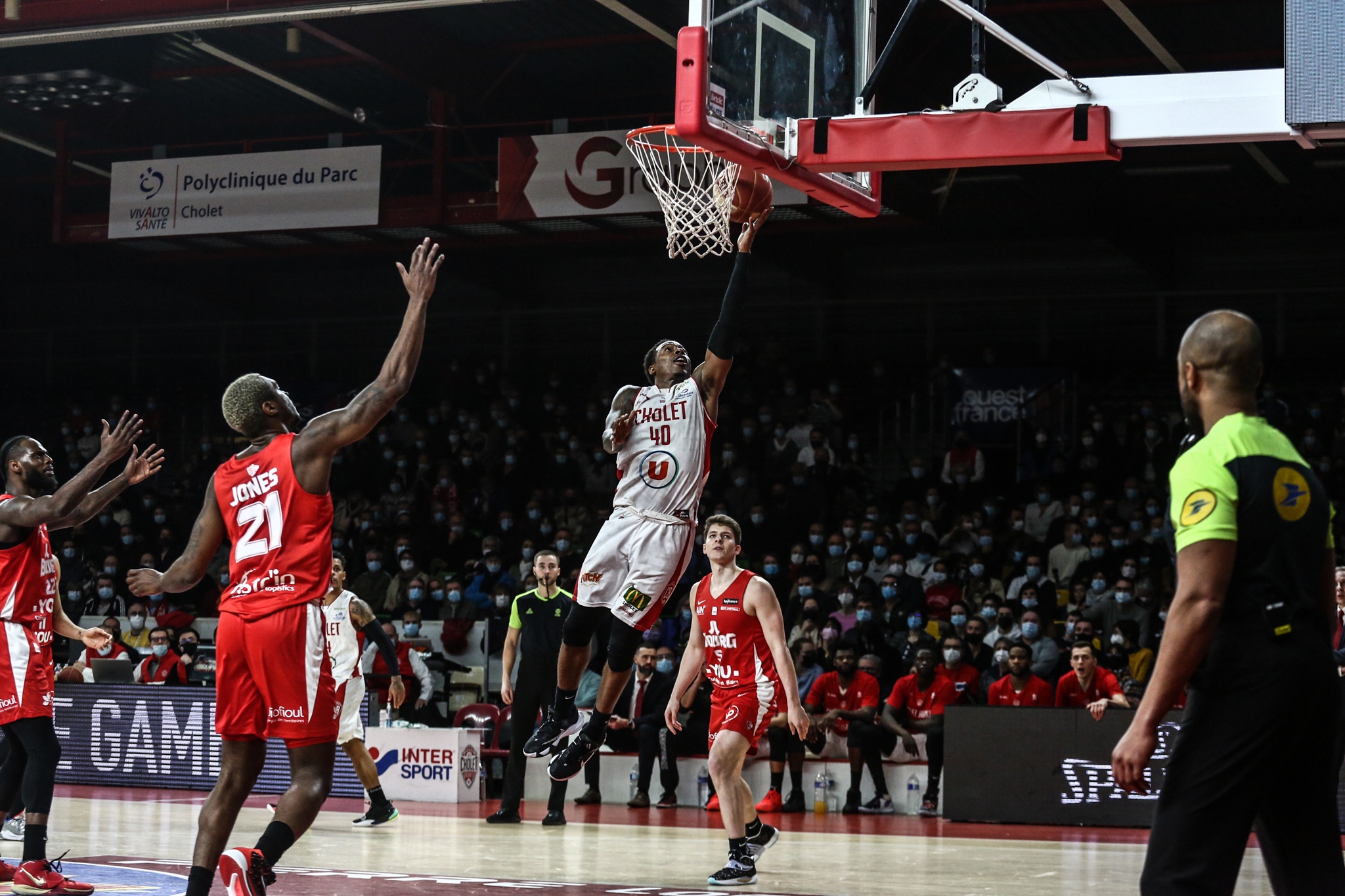 Darrin Govens vs Bourg en Bresse 22-01-22