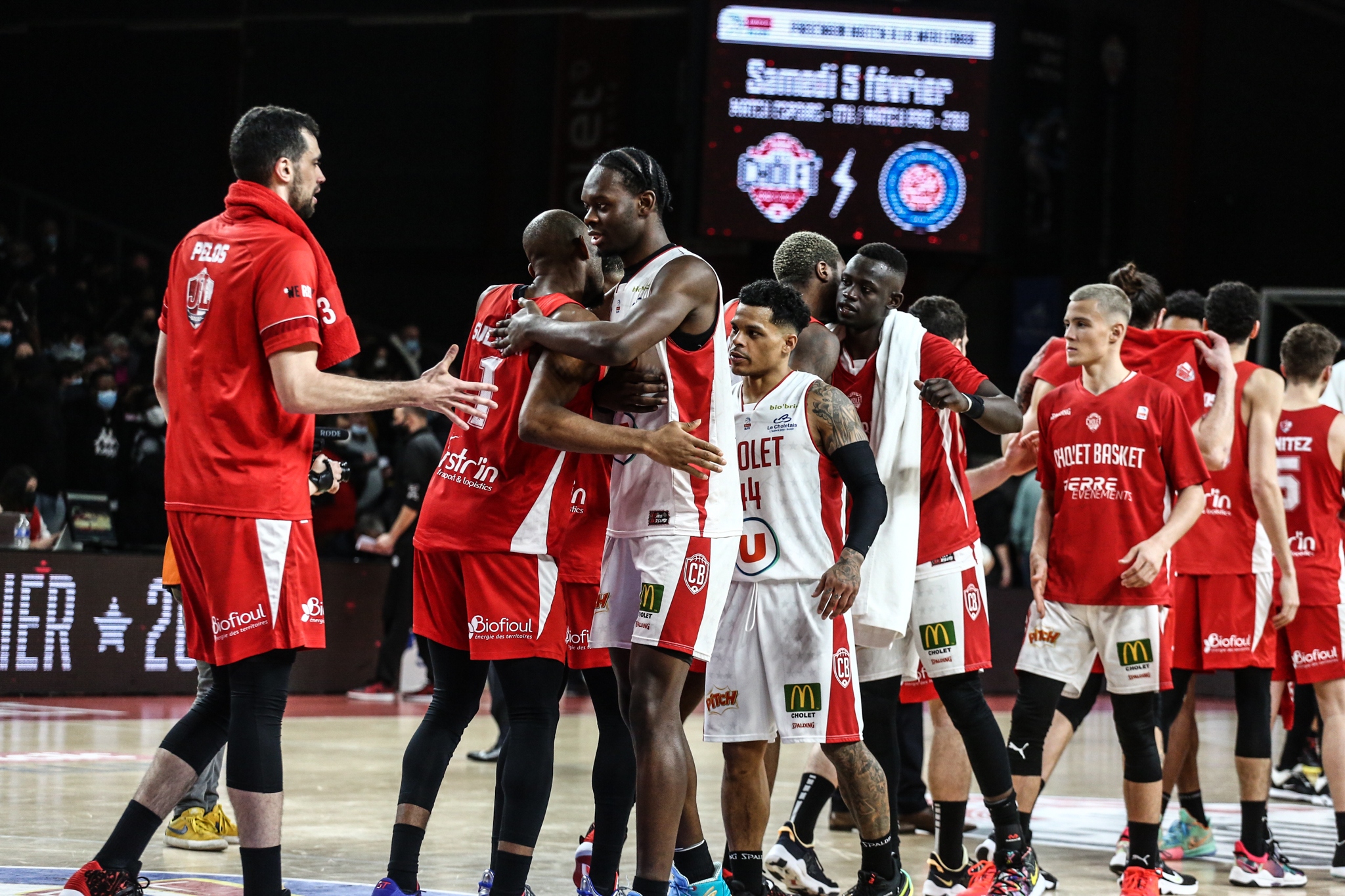 Equipe CB vs Bourg en Bresse 22-01-22