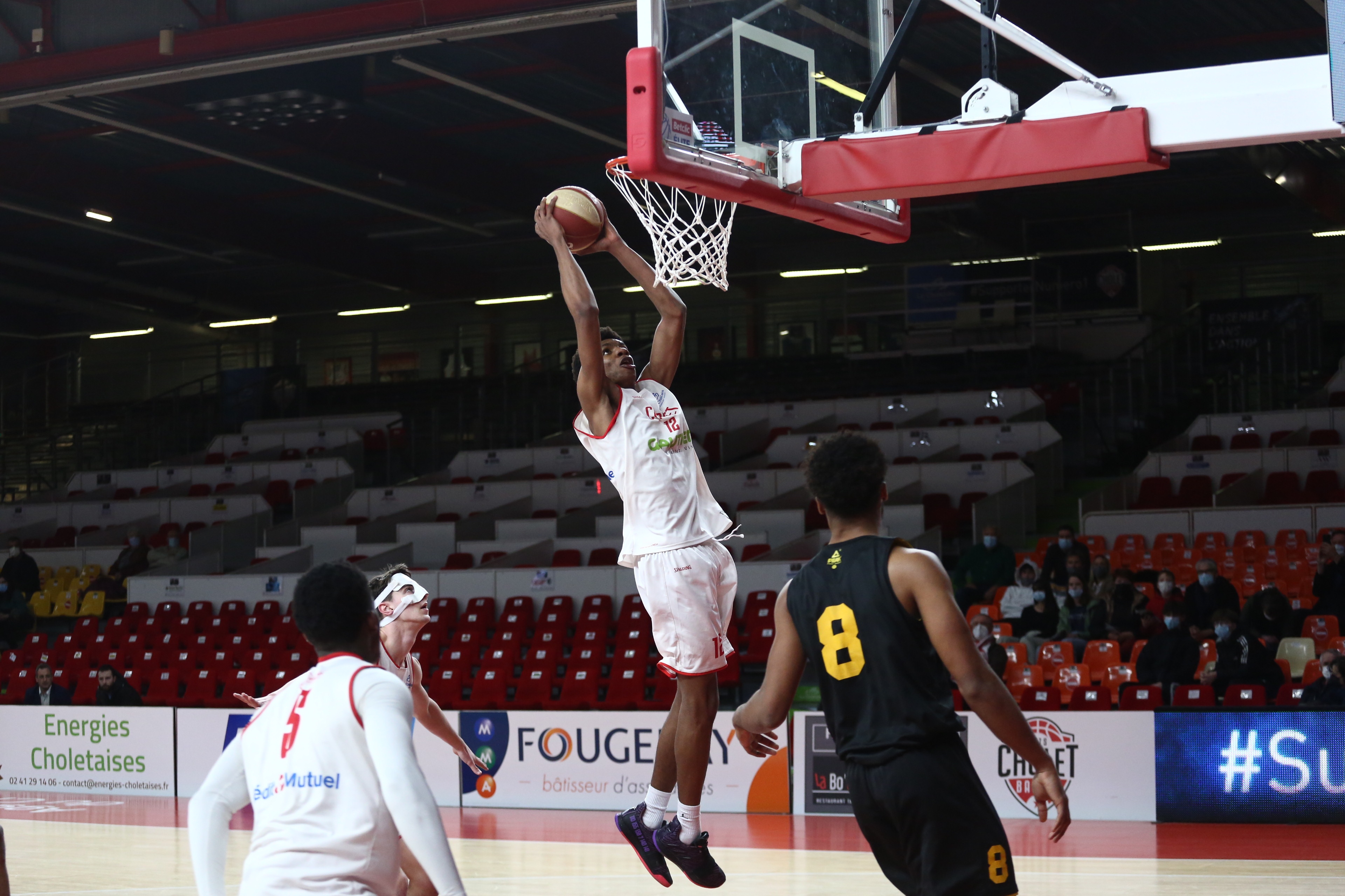 Lucas Dufeal vs Fos Provence Basket (18/12/2021)