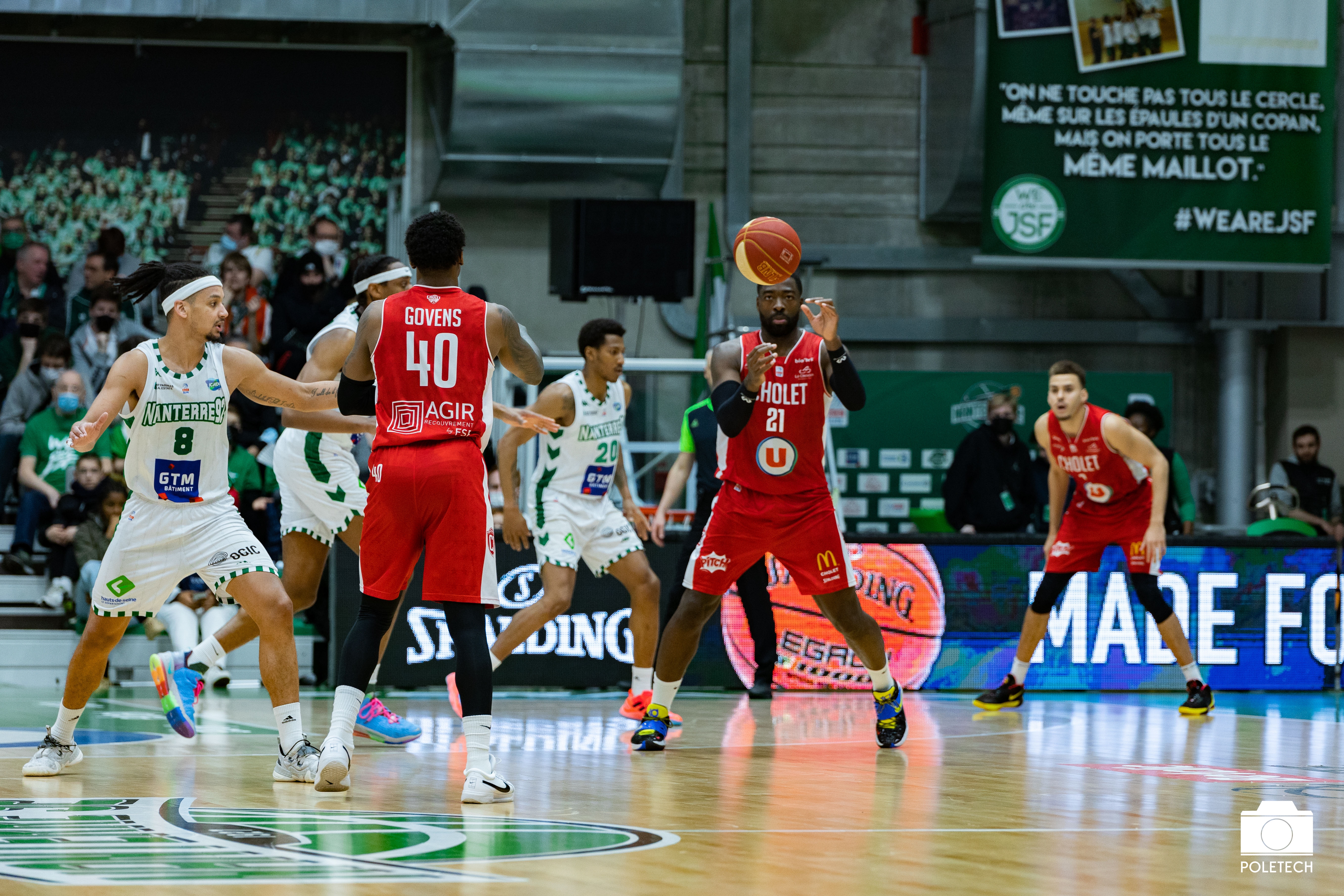 Darrin Govens vs Nanterre 12-03-22