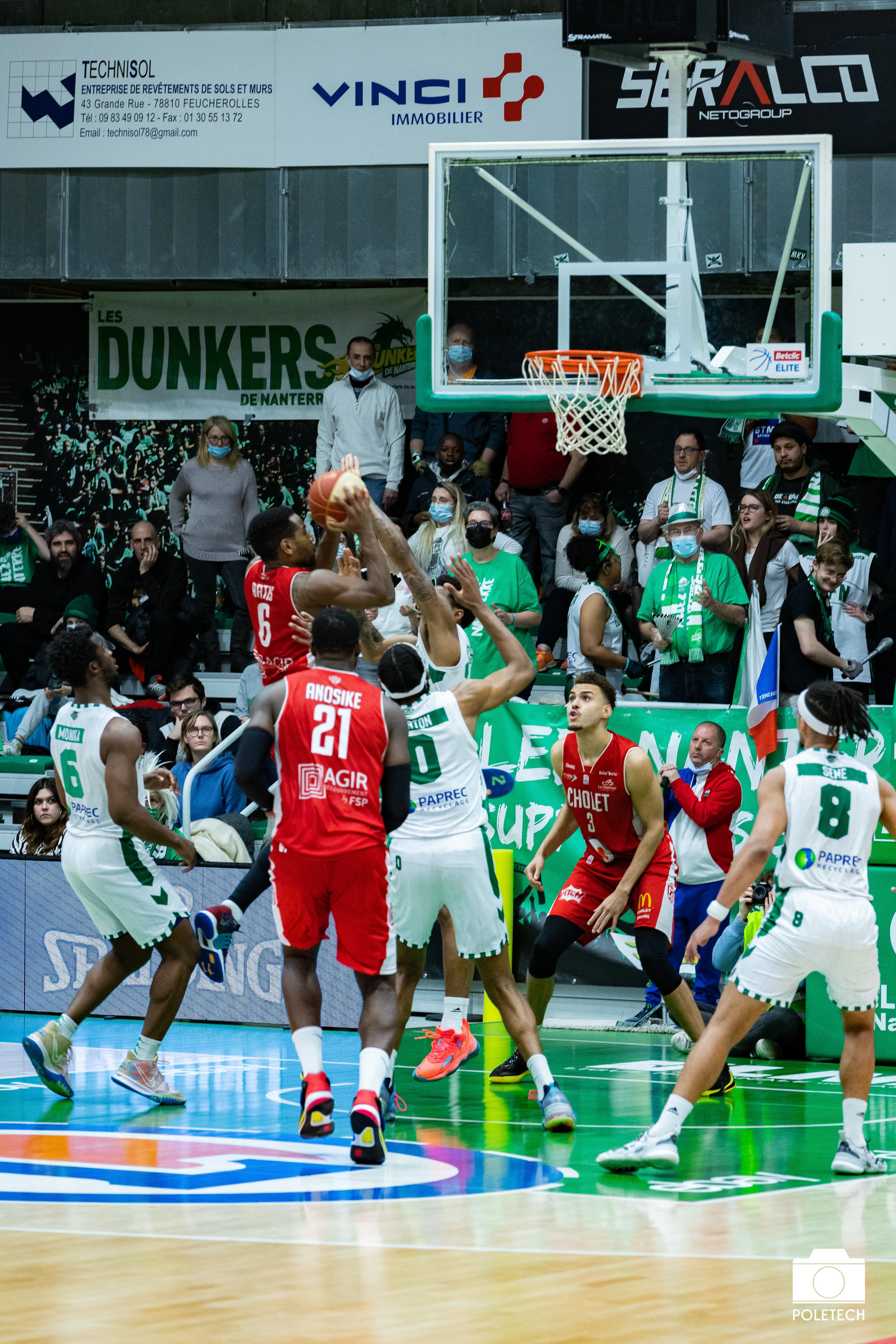 Dominic Artis vs Nanterre 12-03-22