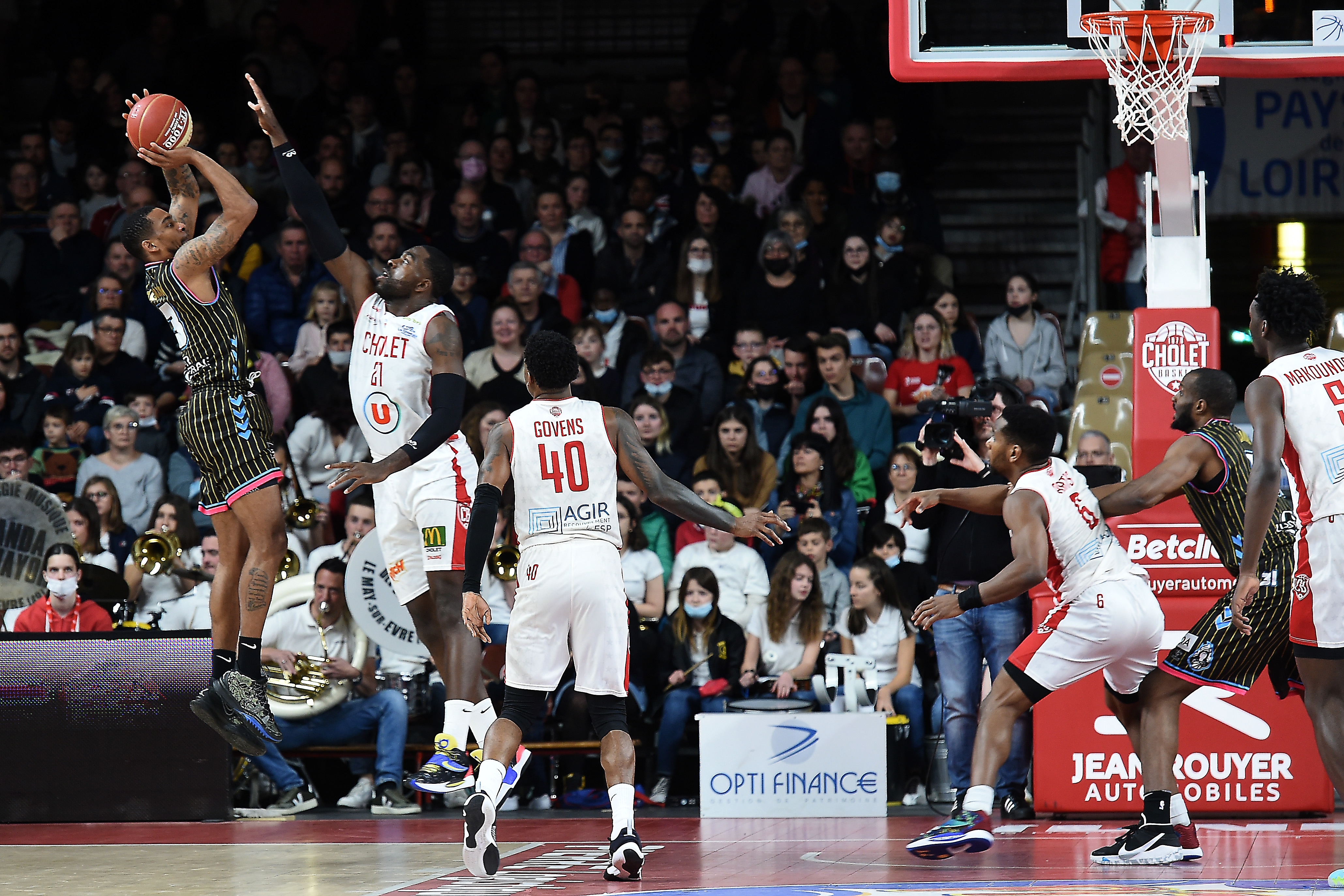 Cholet Basket vs Châlons-Reims (05-03-2022)