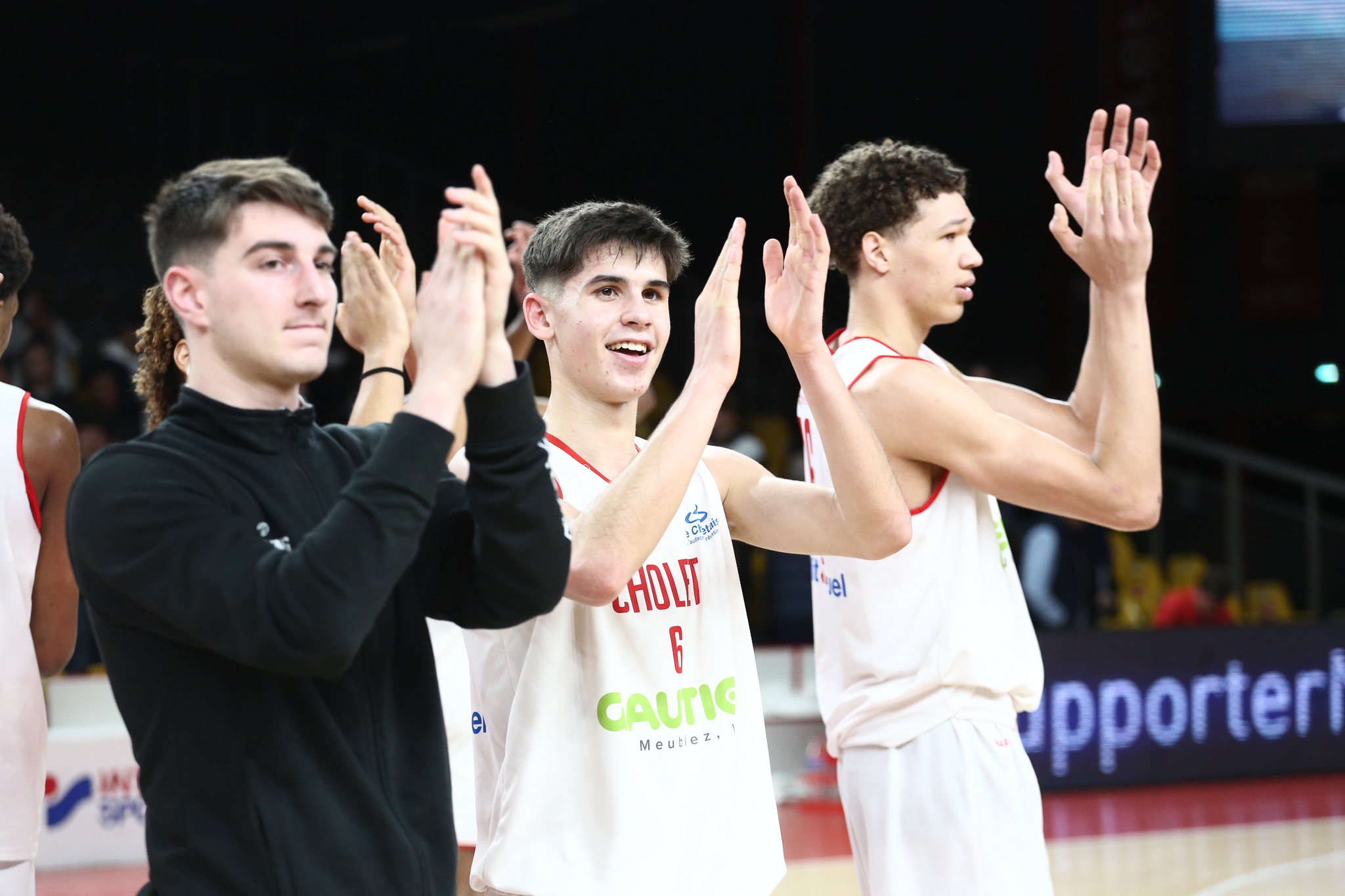 Thomas Llaury, Mathéo Leray et Tidjane Salaun vs Asvel 09-03-22