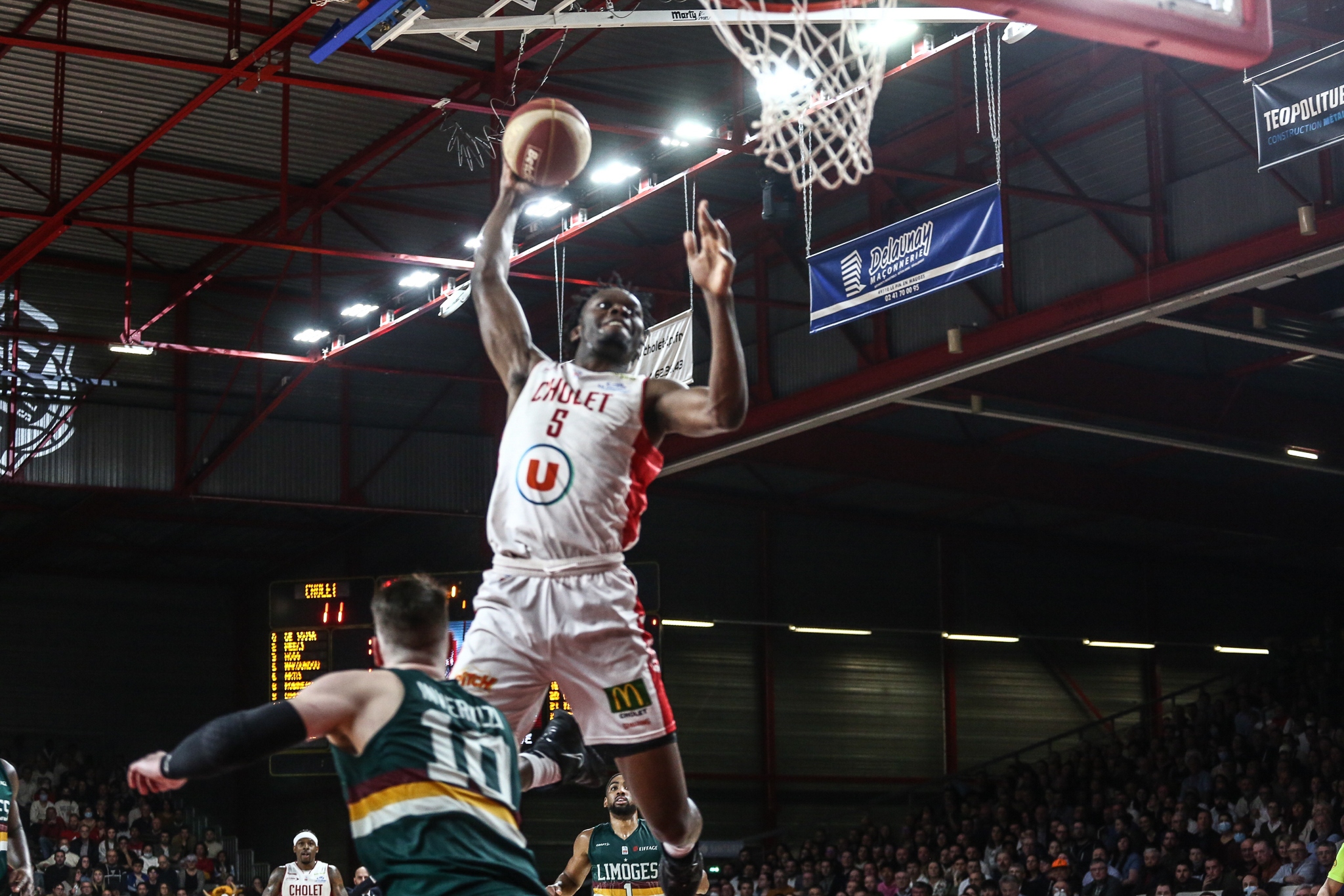 Yoan Makoundou vs Limoges (25-09-2022)