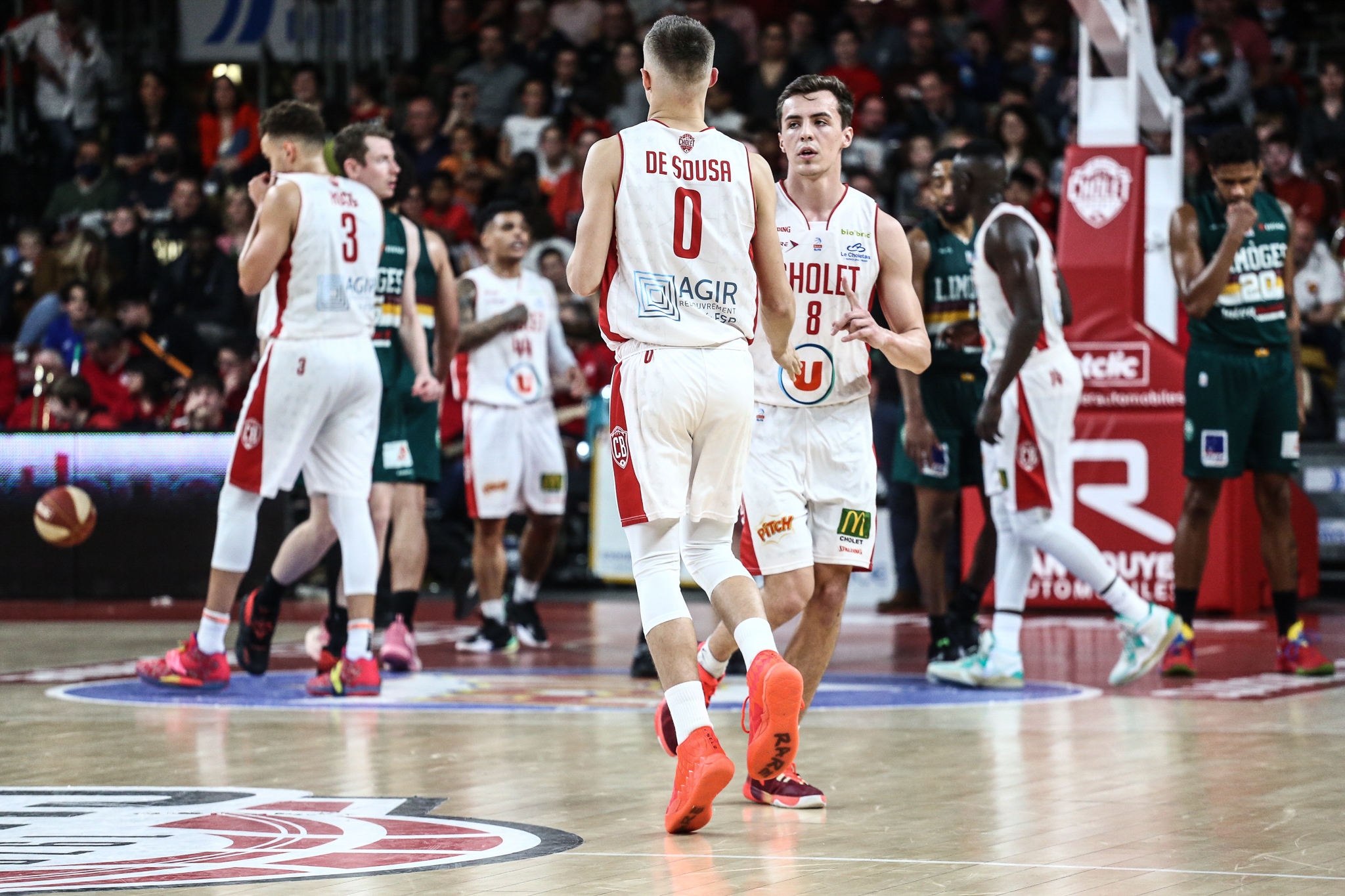 Nathan De Sousa et Hugo Robineau vs Limoges (25-09-2022)