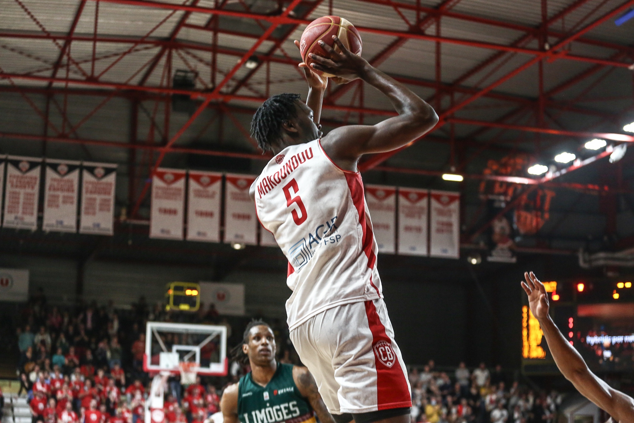 Yoan Makoundou vs Limoges (25-09-2022)