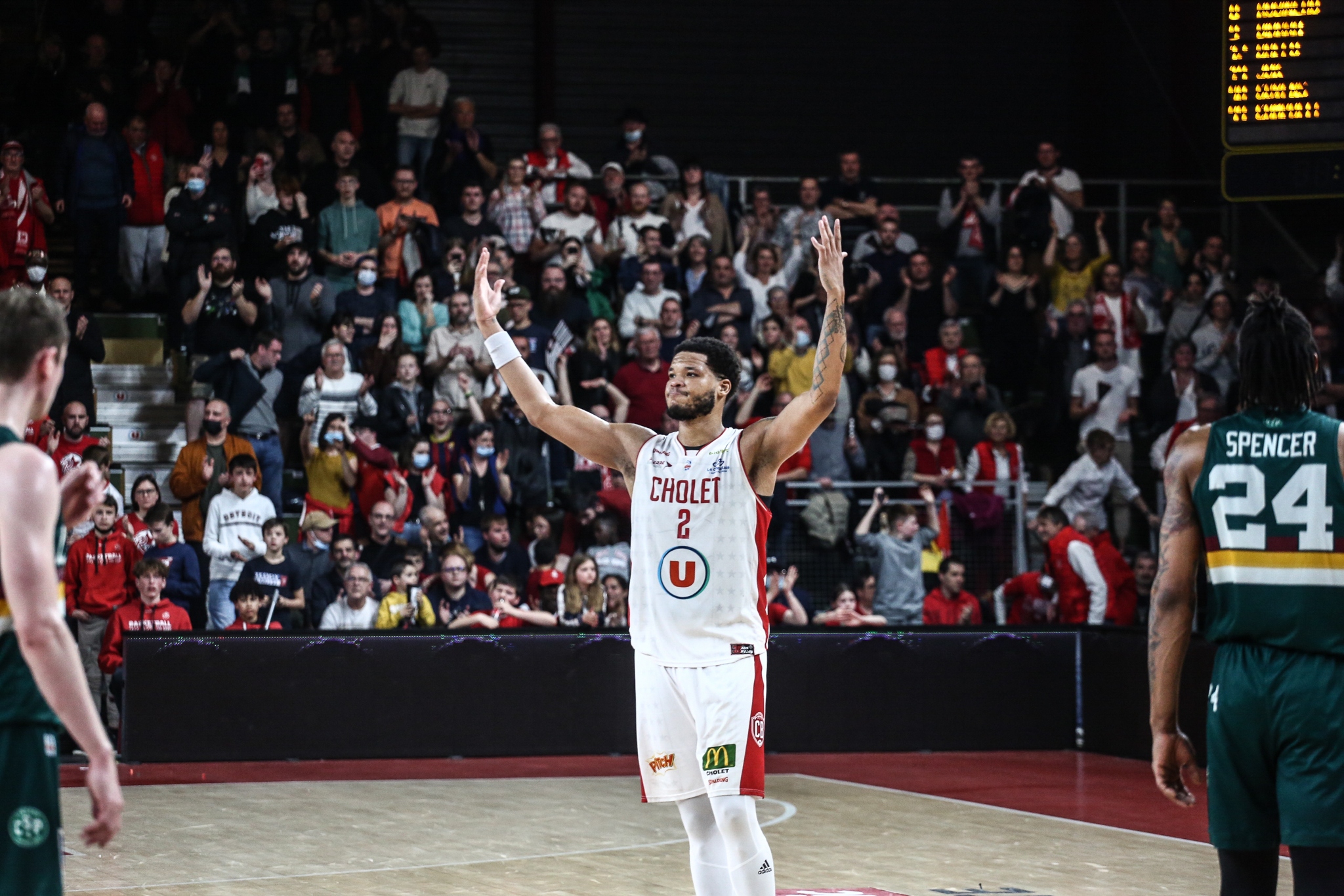 Kennedy Meeks vs Limoges (25-09-2022)