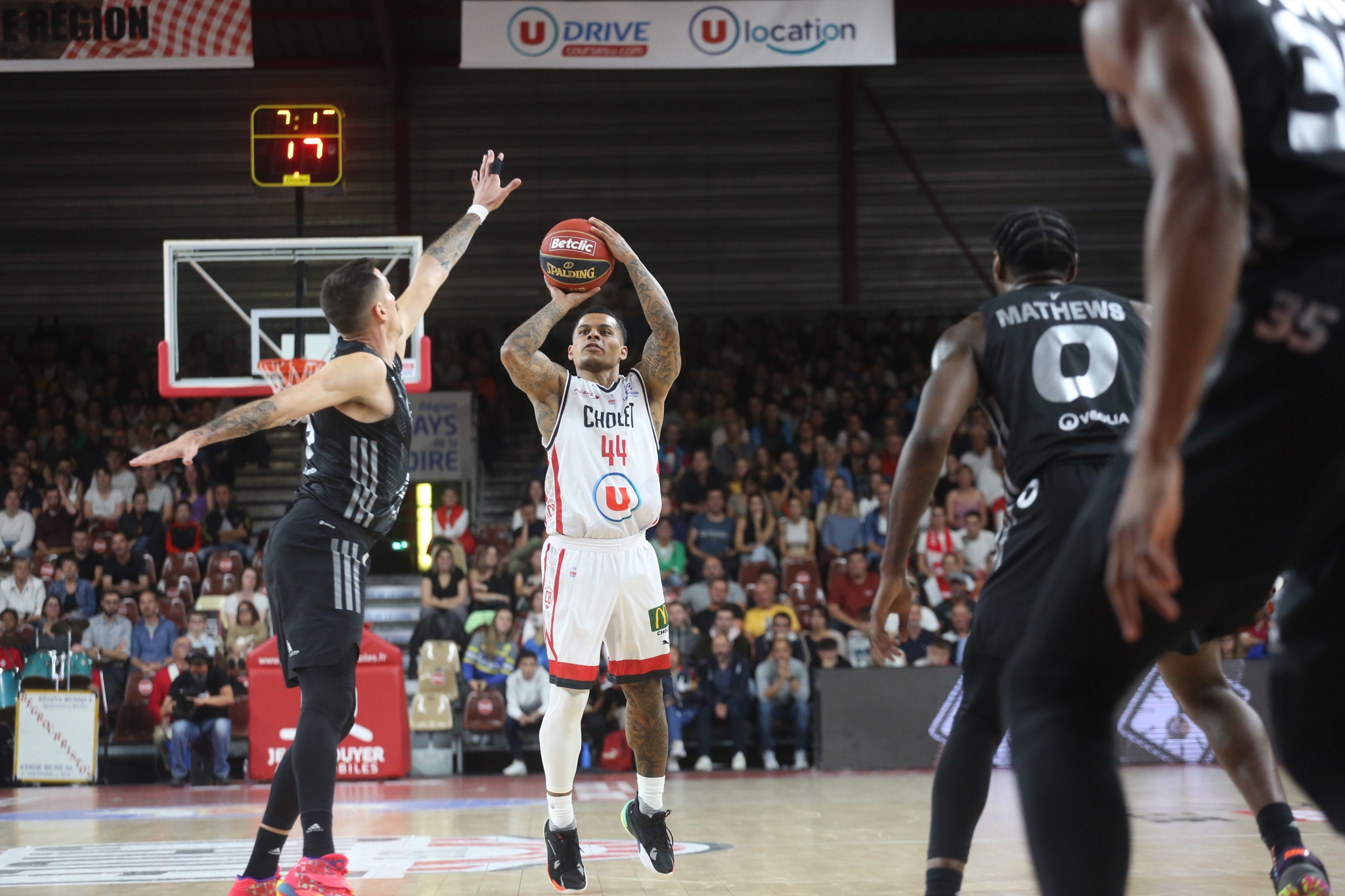 T.J. Campbell vs ASVEL Lyon-Villeurbanne (25-09-22)