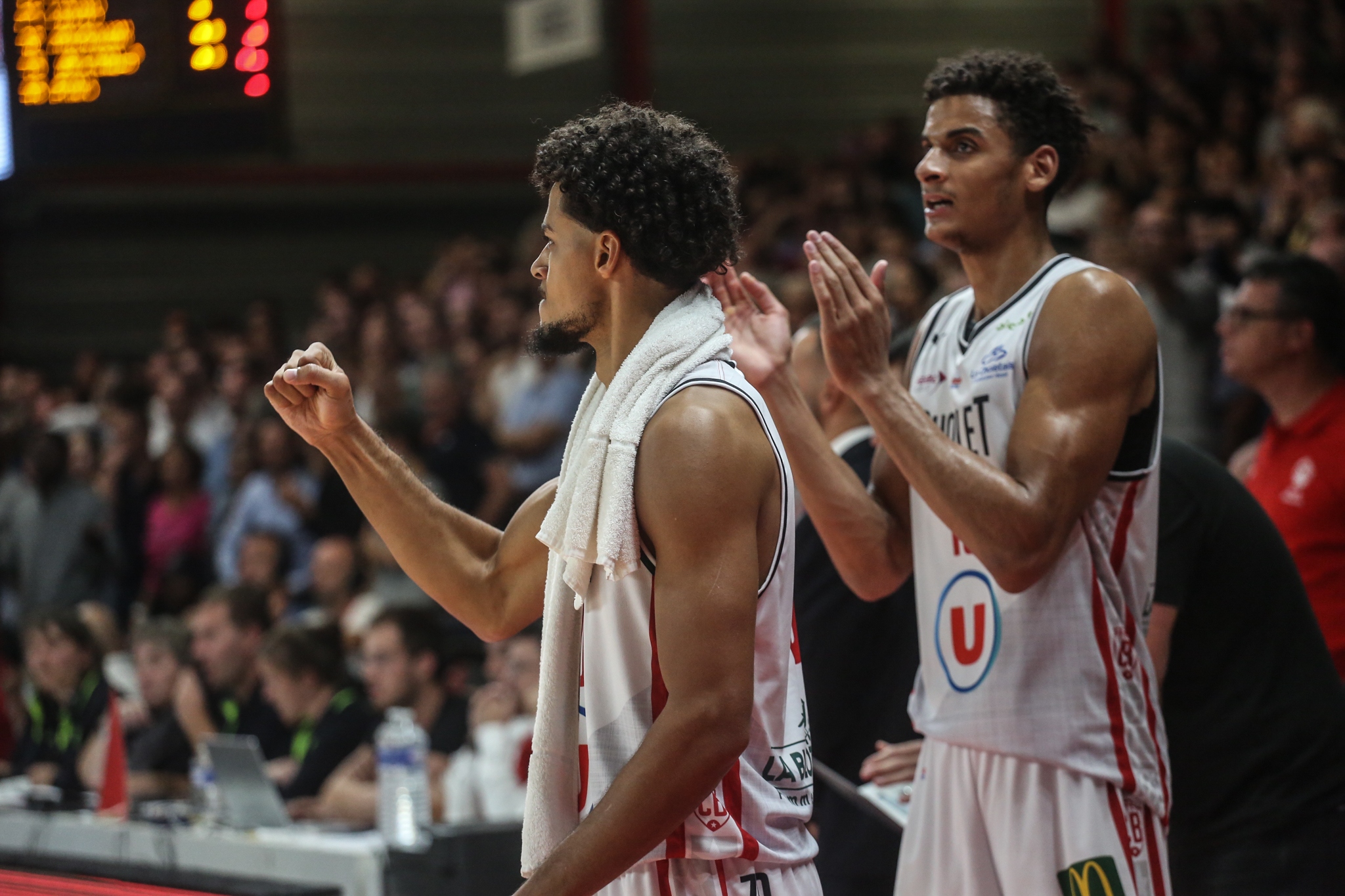 Gaylor Curier et Neal Sako vs ASVEL Lyon-Villeurbanne (25-09-22)