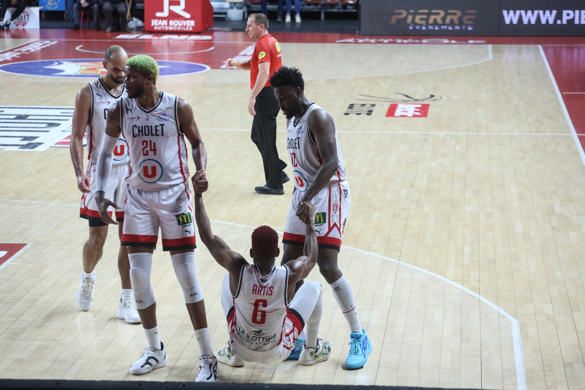 Equipe Cholet Basket - ©Melvyn Augas