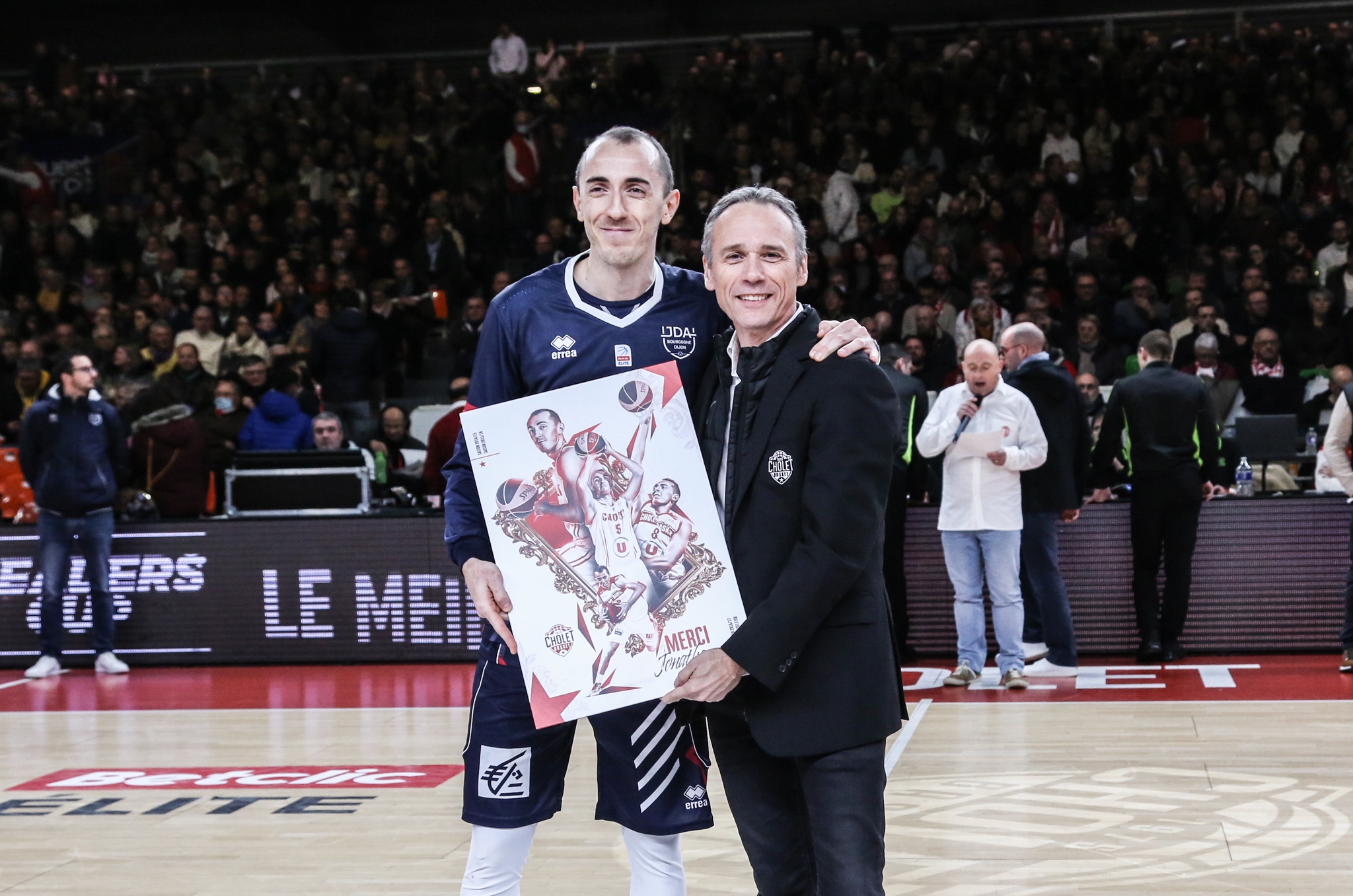 Jérôme Mérignac et Jonathan Rousselle CB VS Dijon 17-12-22