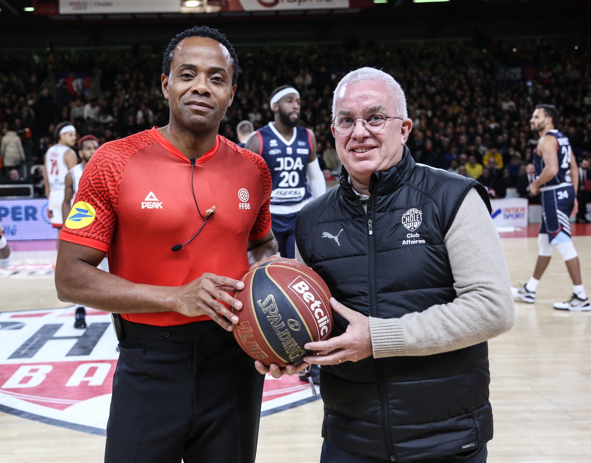 Parrain du match CB VS Dijon 17-12-22