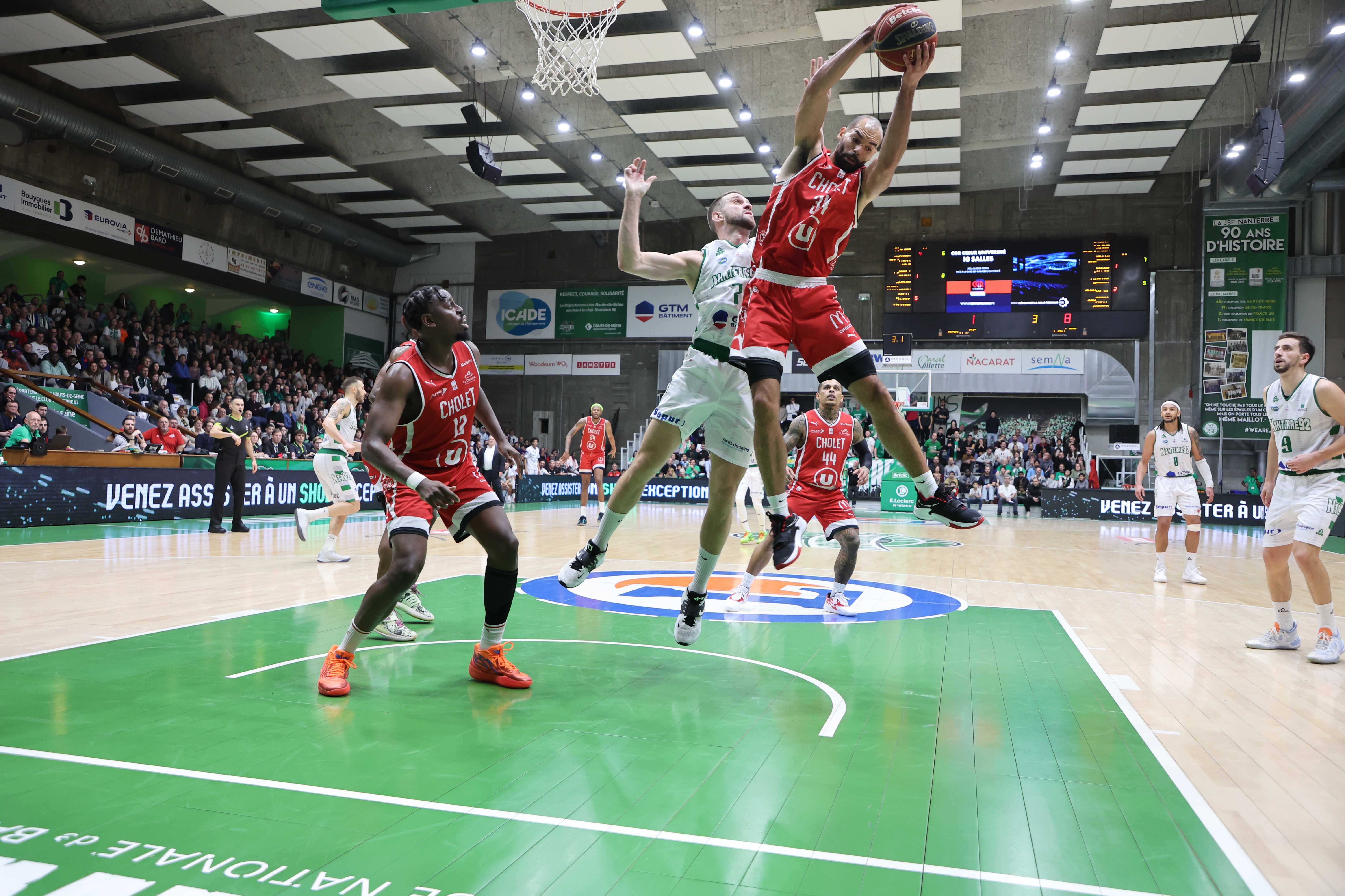 Perry Ellis vs Nanterre 07-01-23