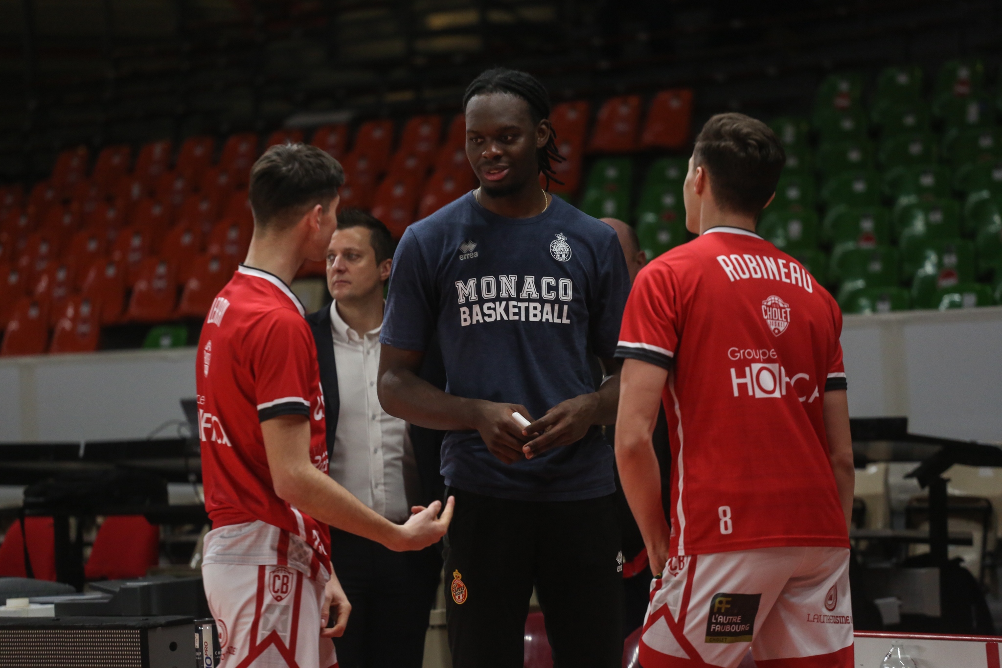 Yoan Makoundou, Hugo Robineau, Mathéo Leray - ®Melvyn Augas