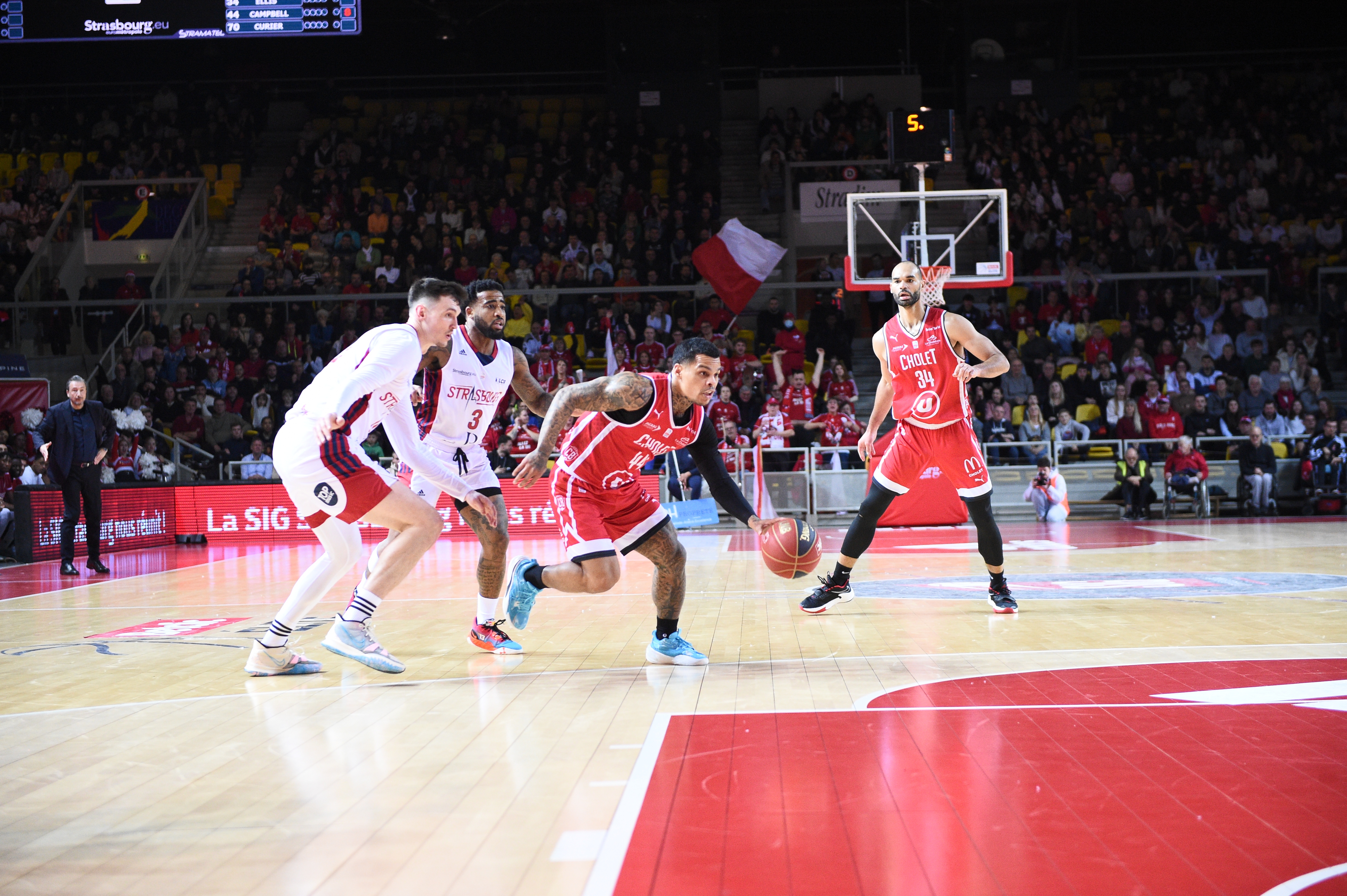 Cholet basket vs strasbourg (11/02/23)