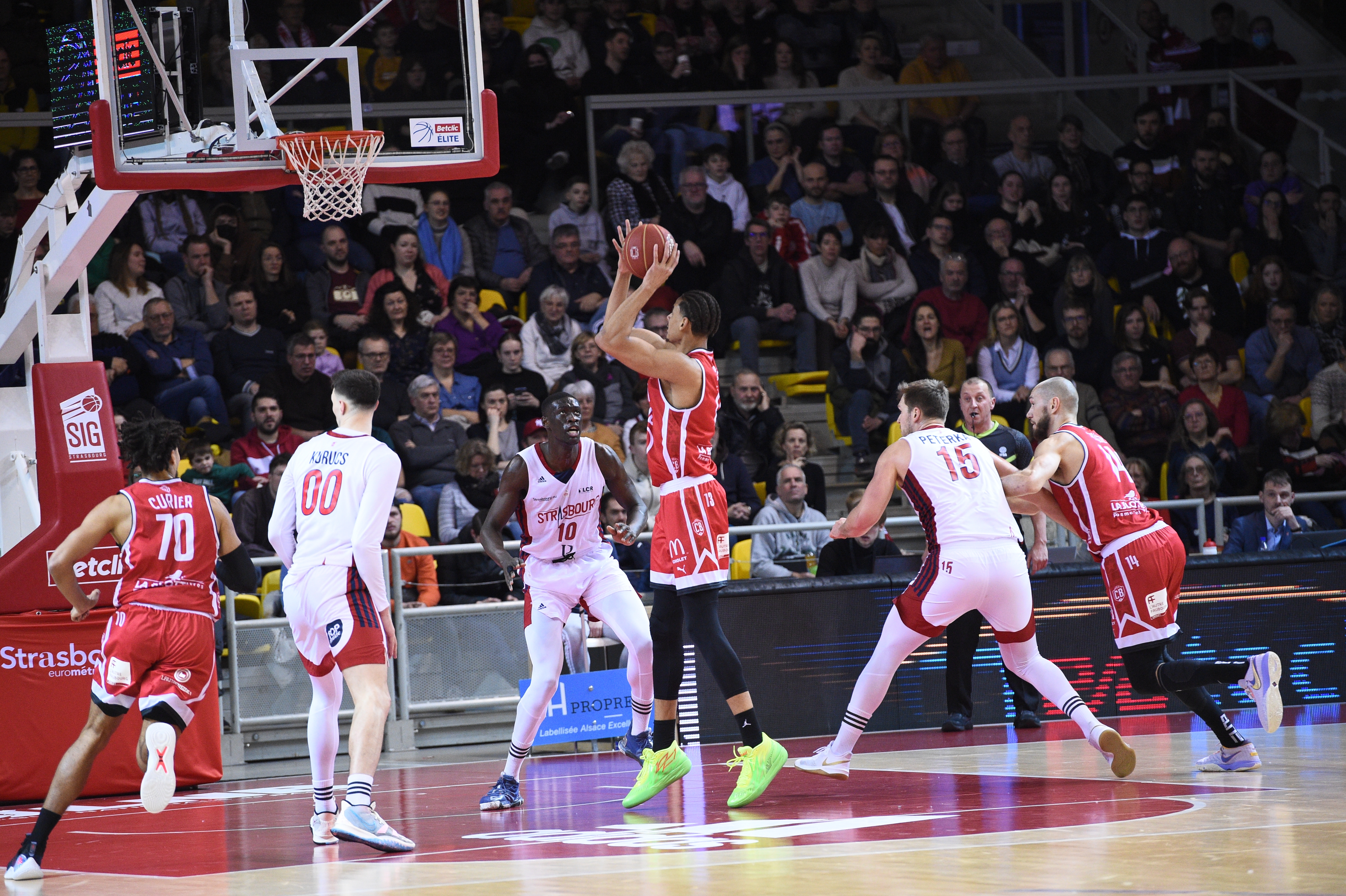 Cholet basket vs strasbourg (11/02/23)