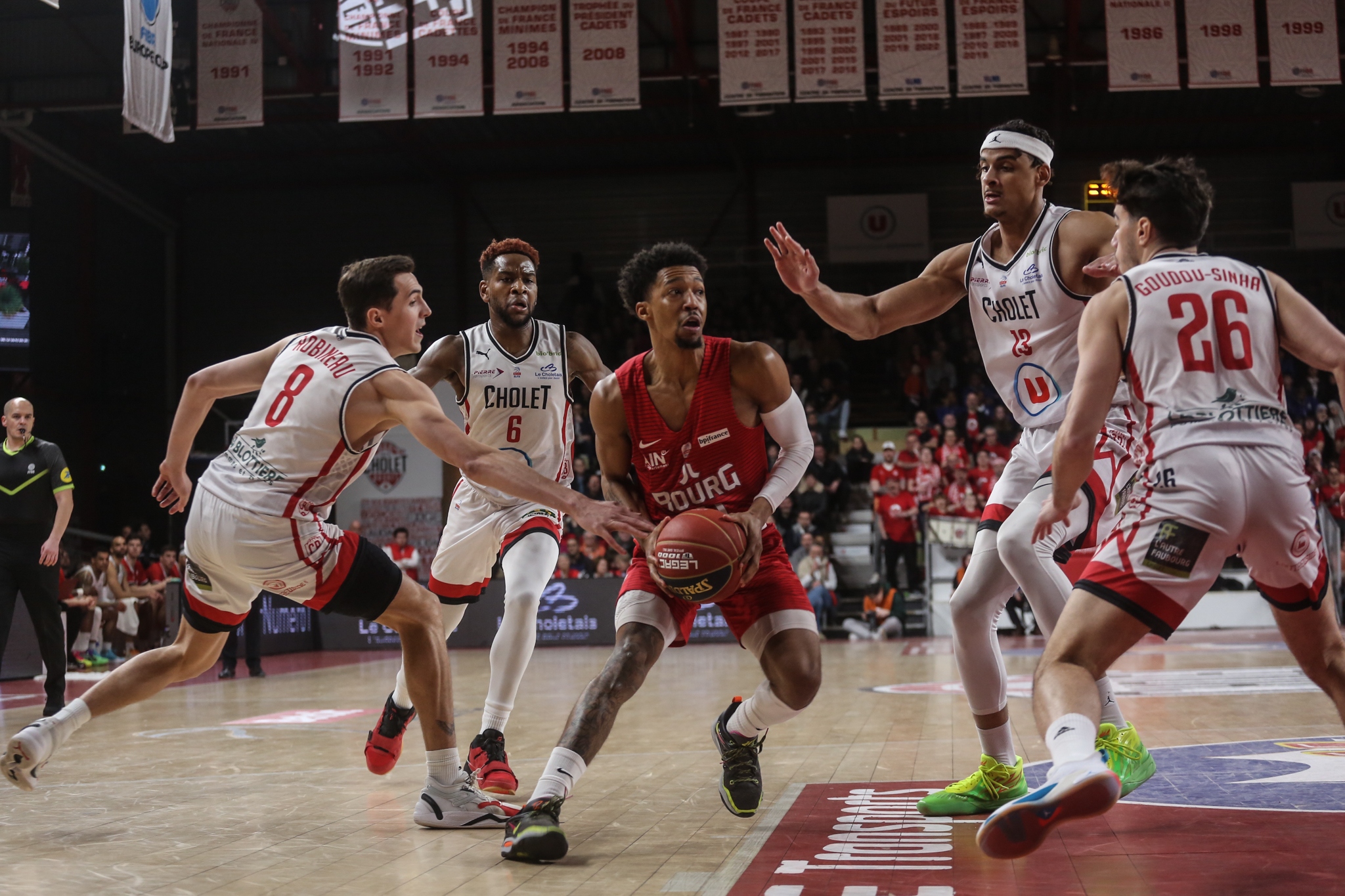 JL Bourg vs Cholet Basket (04/03/23)