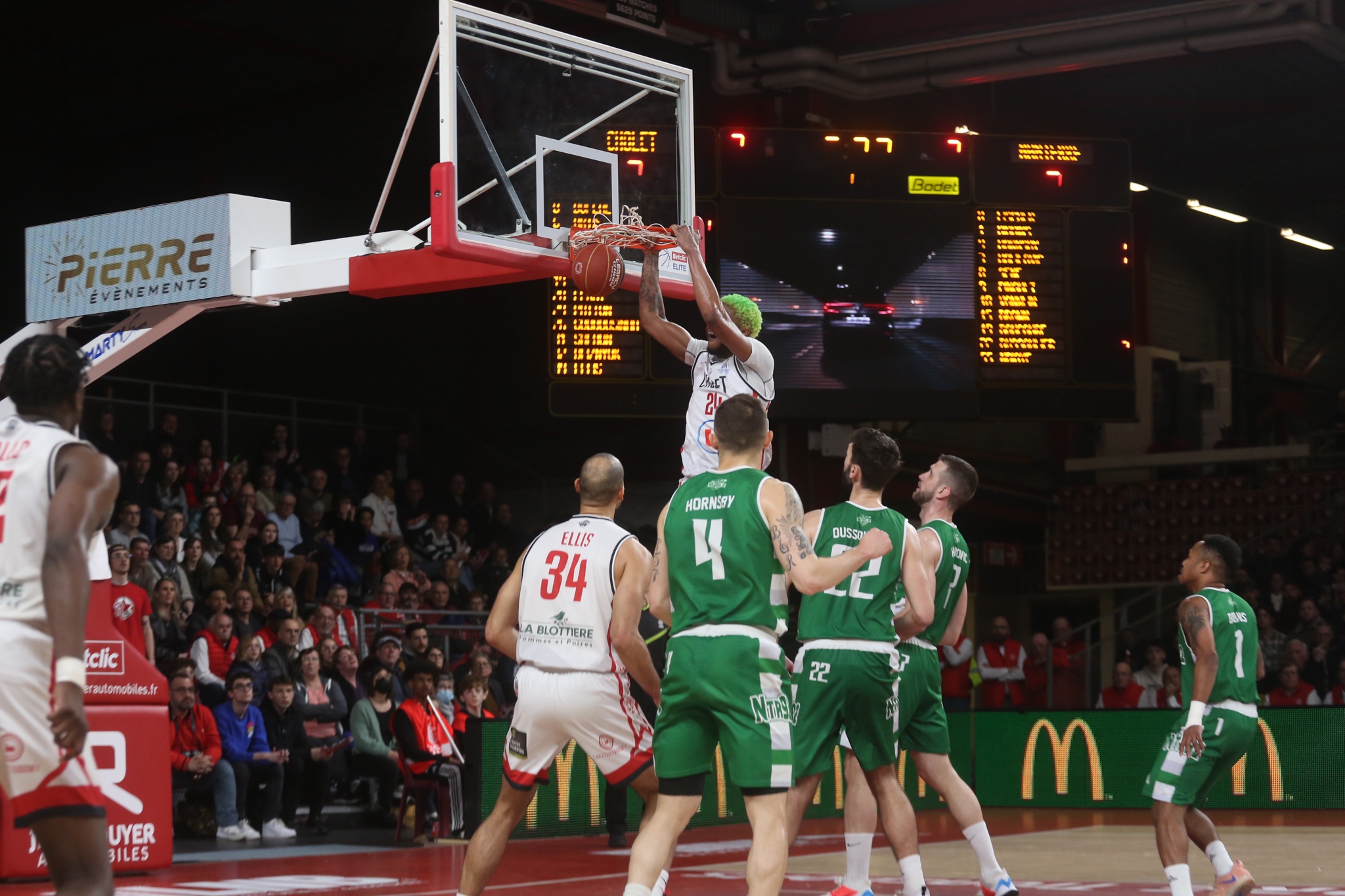 Justin Patton VS Nanterre 01-04-2023 